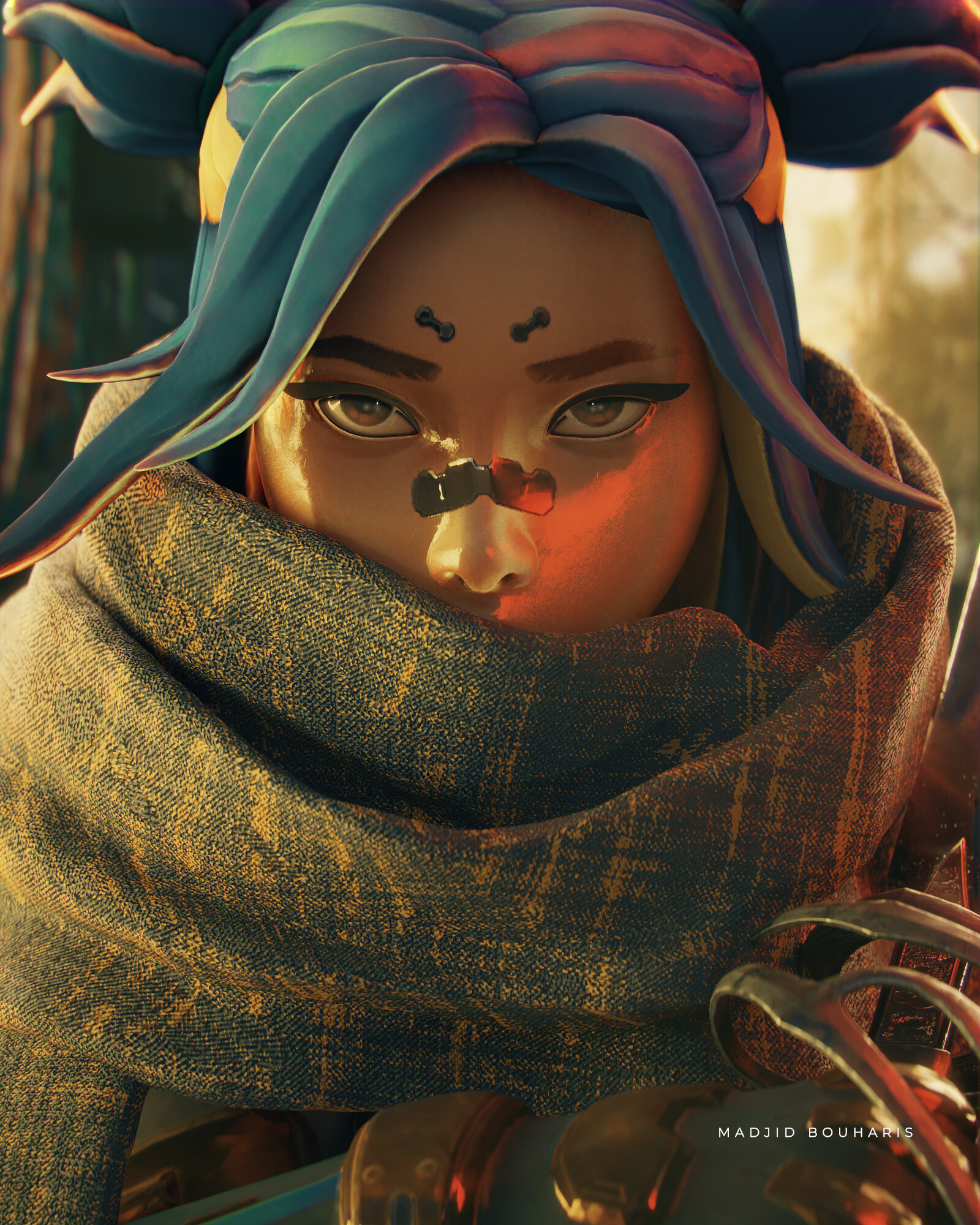 ArtStation - VALORANT - Neon FanArt