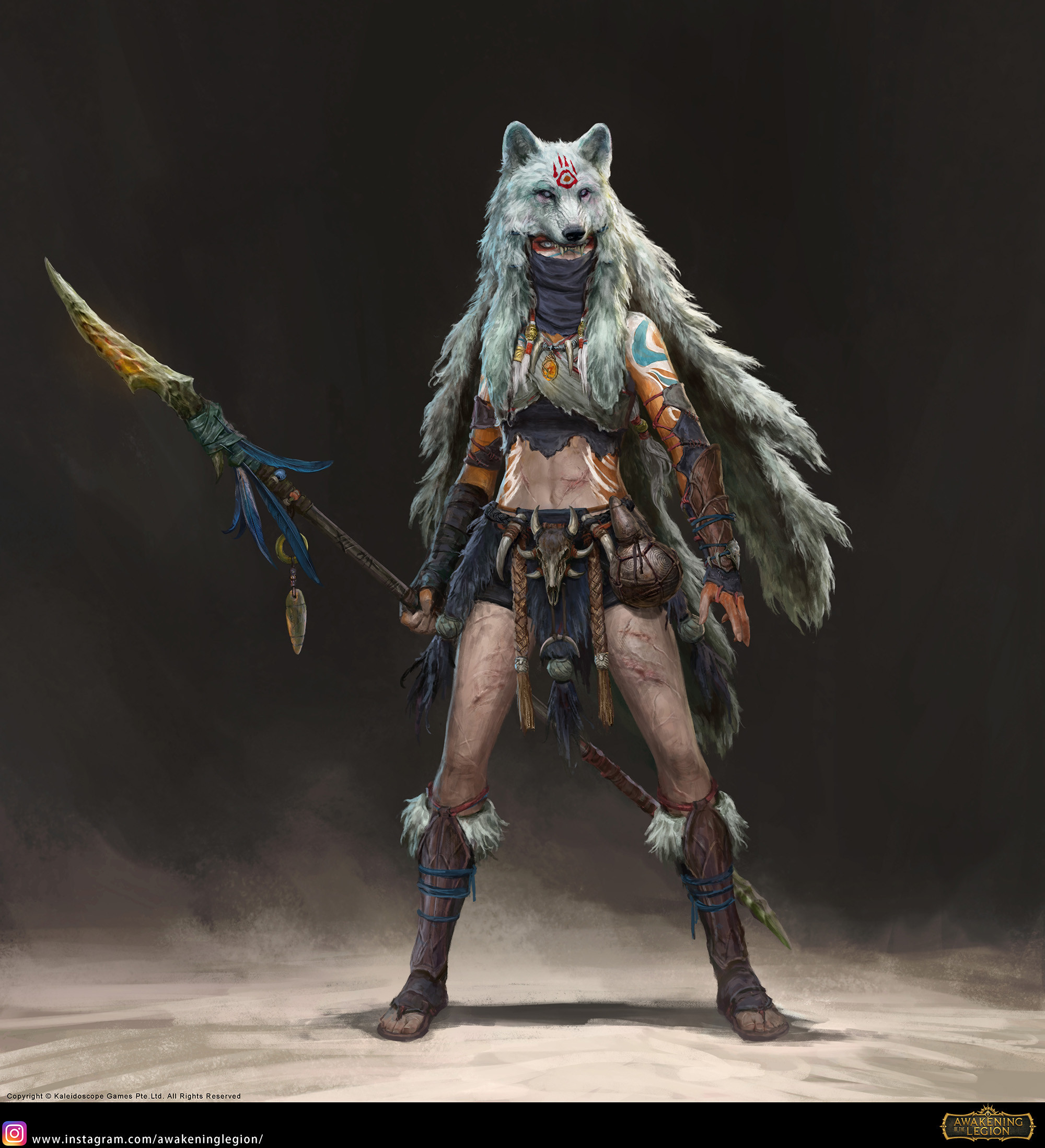 Russell Dongjun Lu - Awakening of the Legion-Wolf Girl
