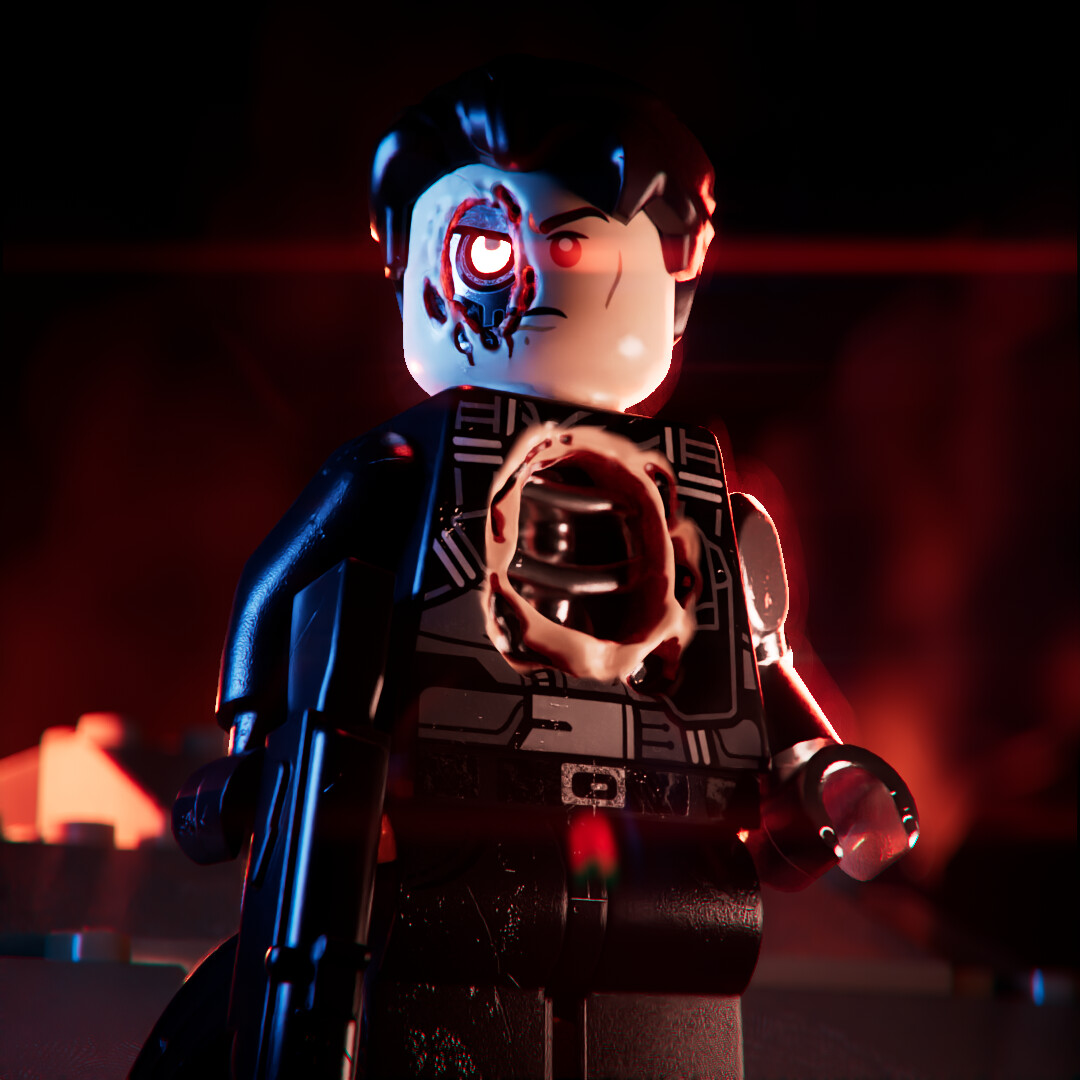 chef ærme Indsprøjtning ArtStation - Custom LEGO Terminator Model made by Jekester