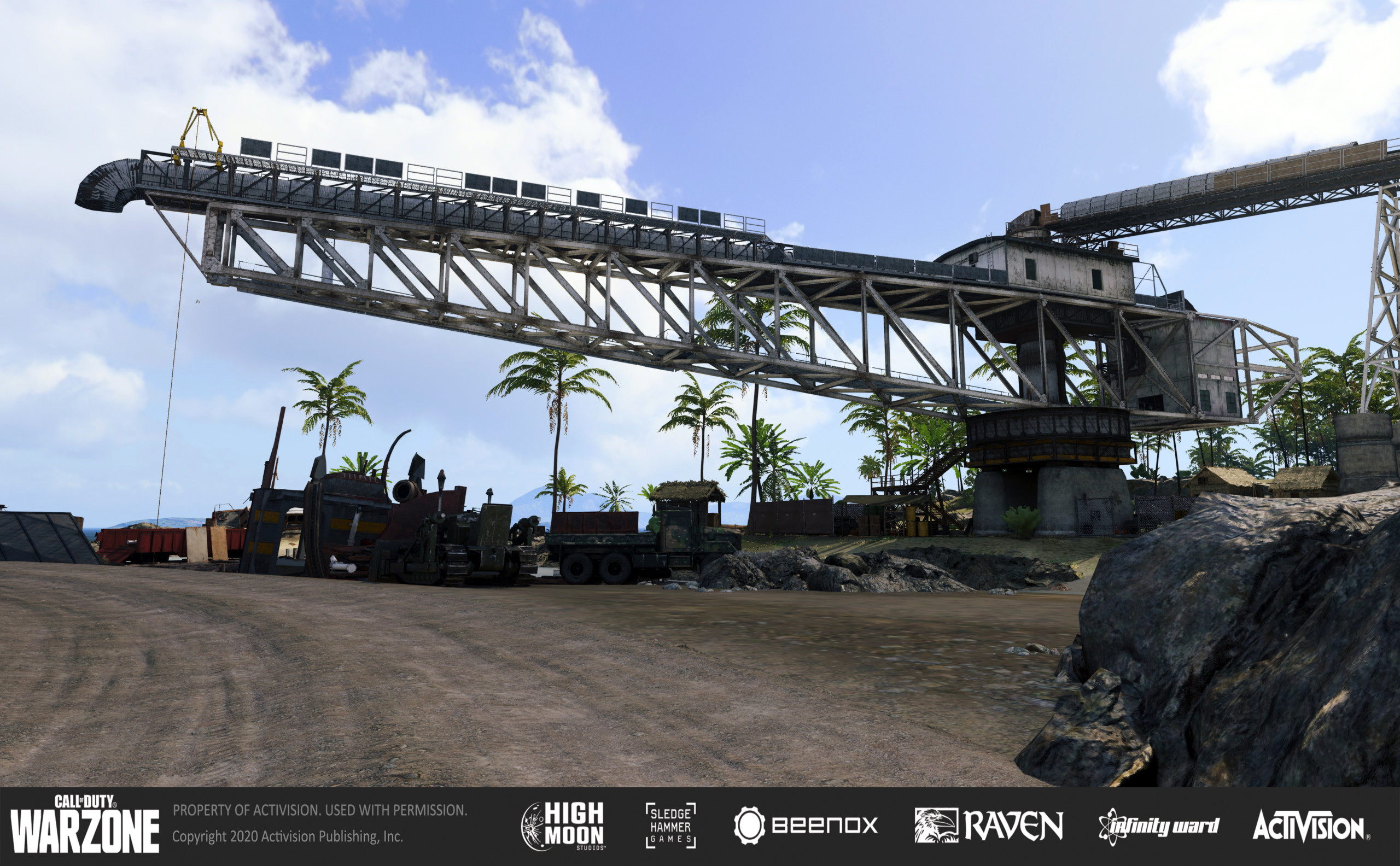 Warzone Pacific - Docks (Ship Loader Crane)