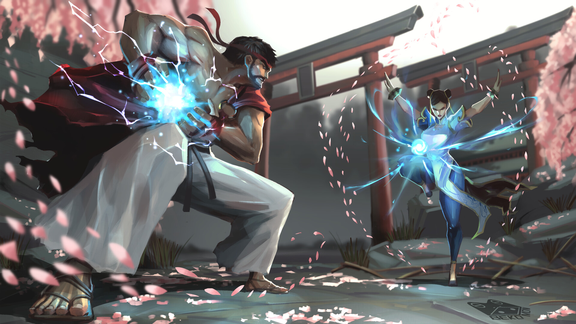 Street fighter 6 Chun-Li and Ryu by RAvEcREAToR23 on DeviantArt