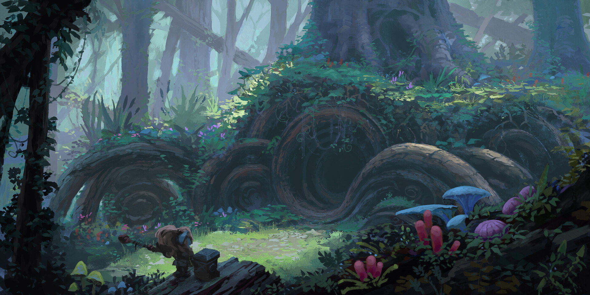 Poppy's Nest concept art