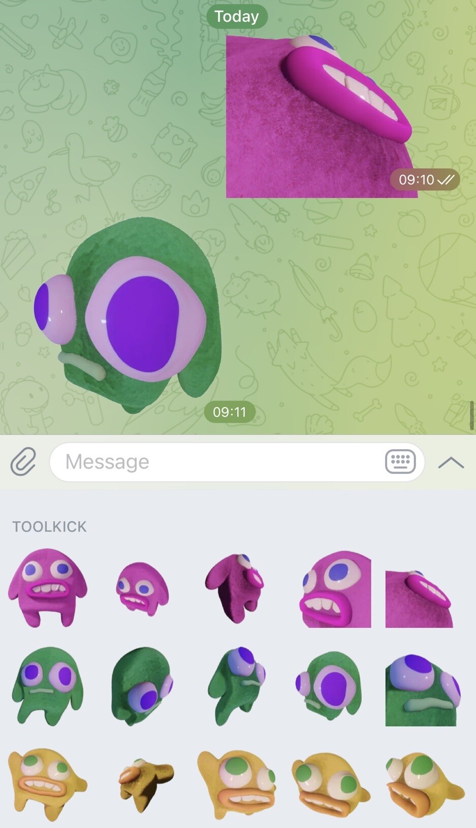 ArtStation telegram stickers