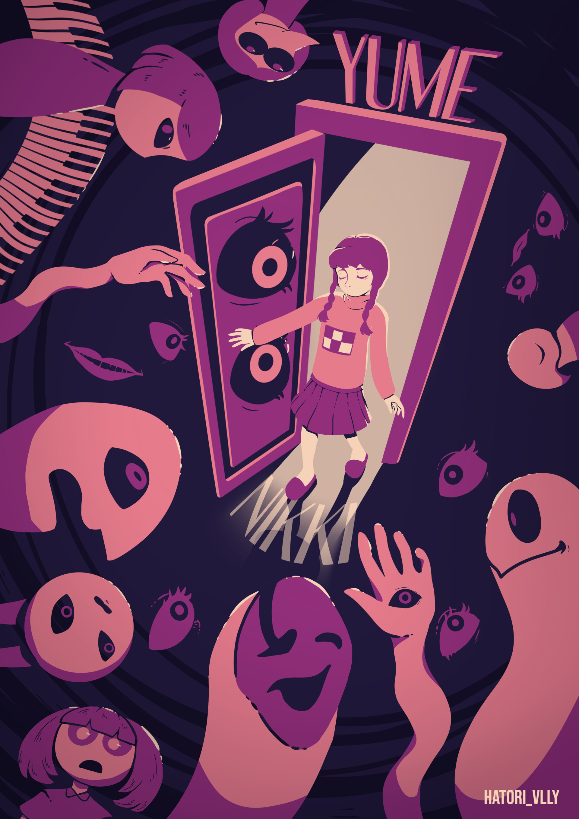 ArtStation Yume Nikki fanart