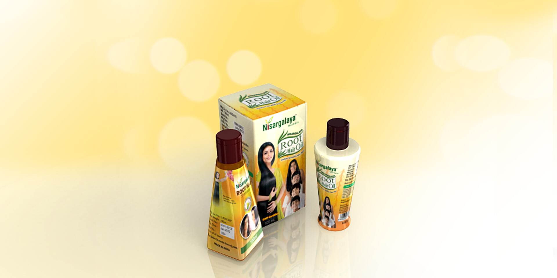 ArtStation - Nisargalaya Hair Oil & Shampoo Product Intro and Hair grow  Animation