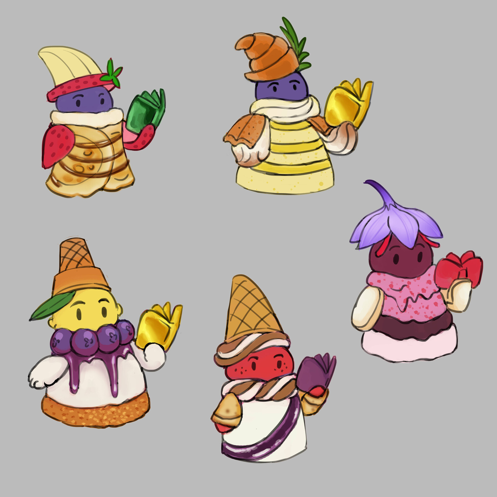 Berry Mage variations 2