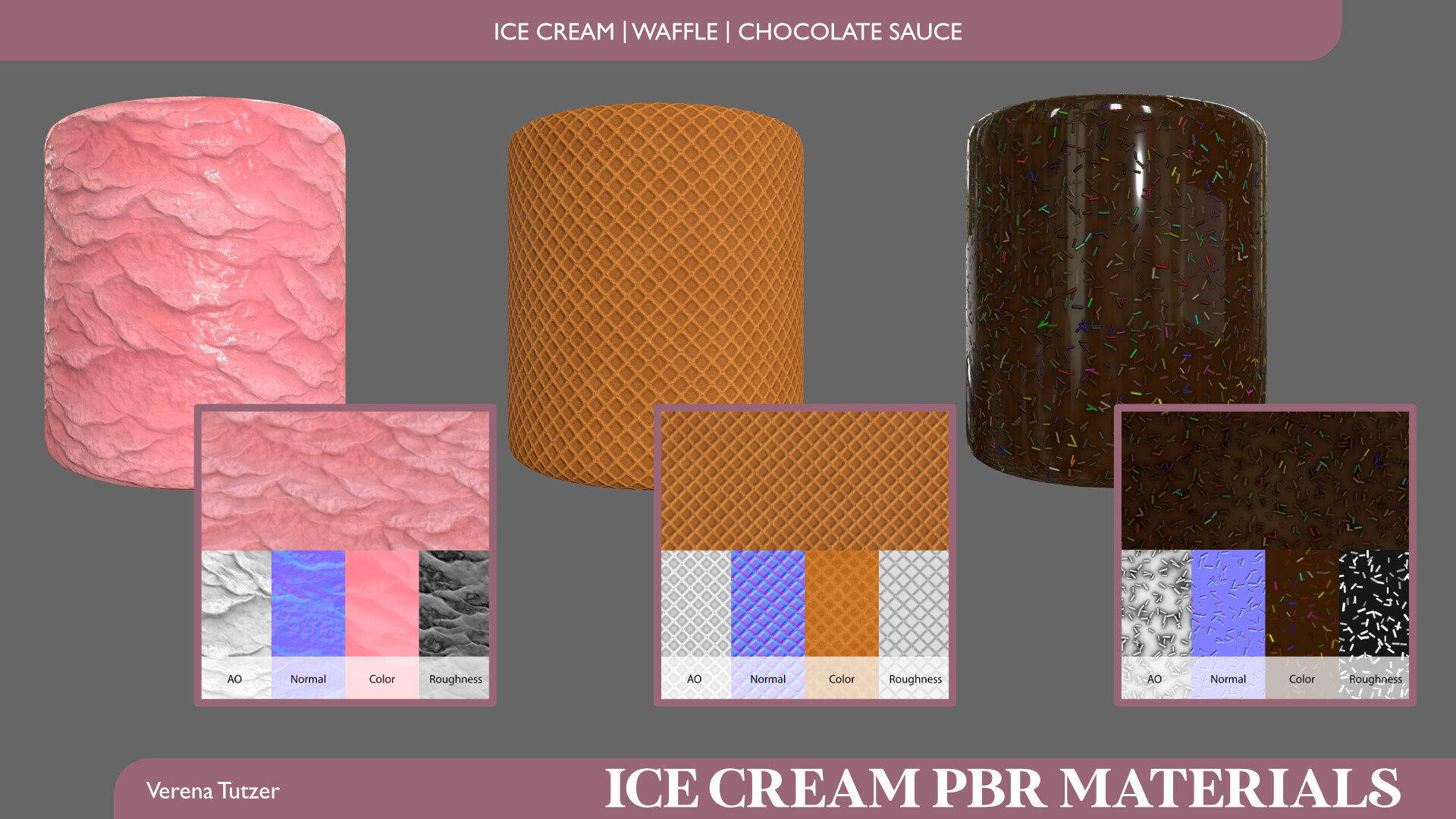 ArtStation - Stylized ice cream shop blender