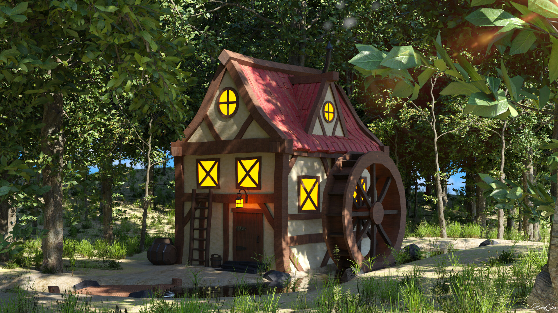 artstation-medievalhouse