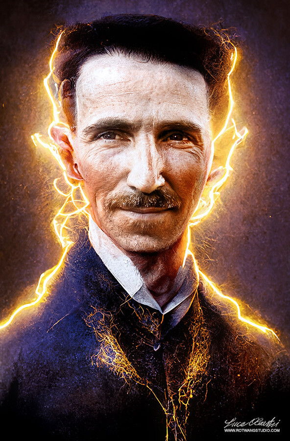 Nikola Tesla Portrait
