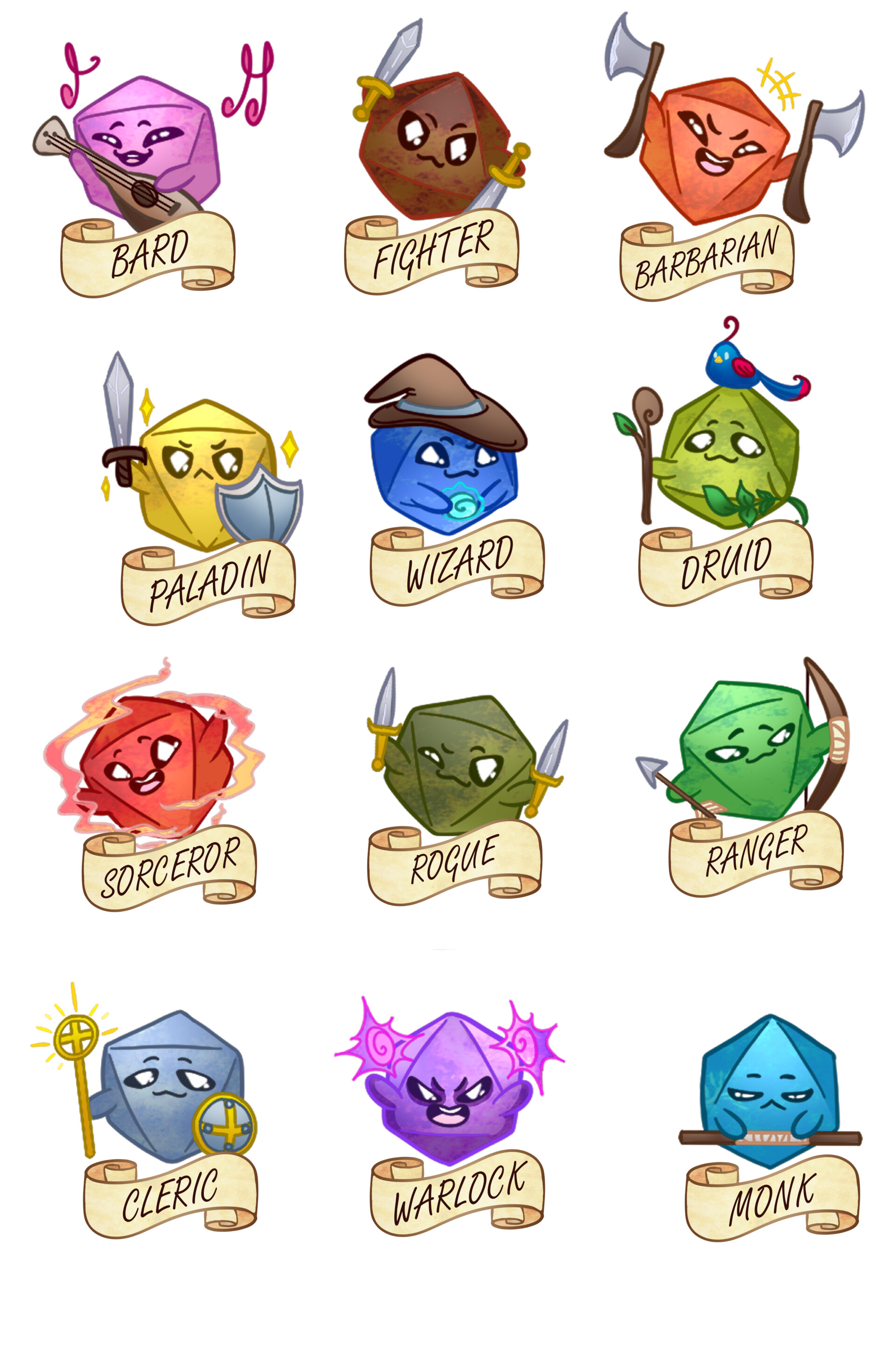 ArtStation Dice Guys