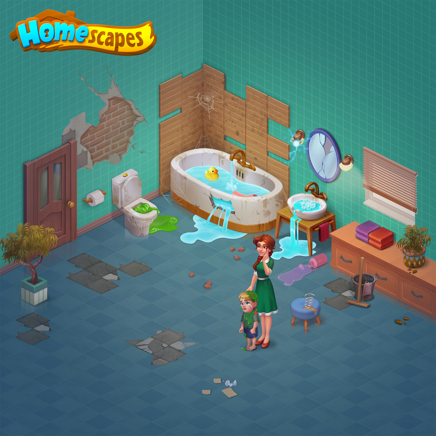 ArtStation Homescapes scenes