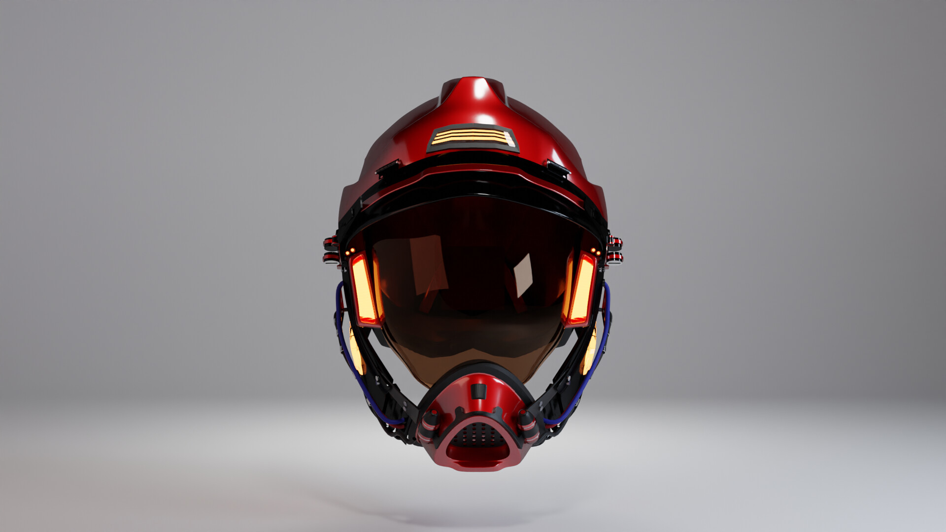 ArtStation - Firefighter helmet