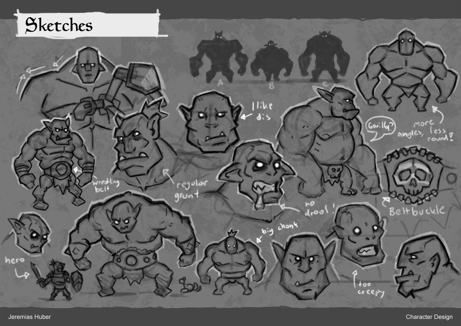 early sketches