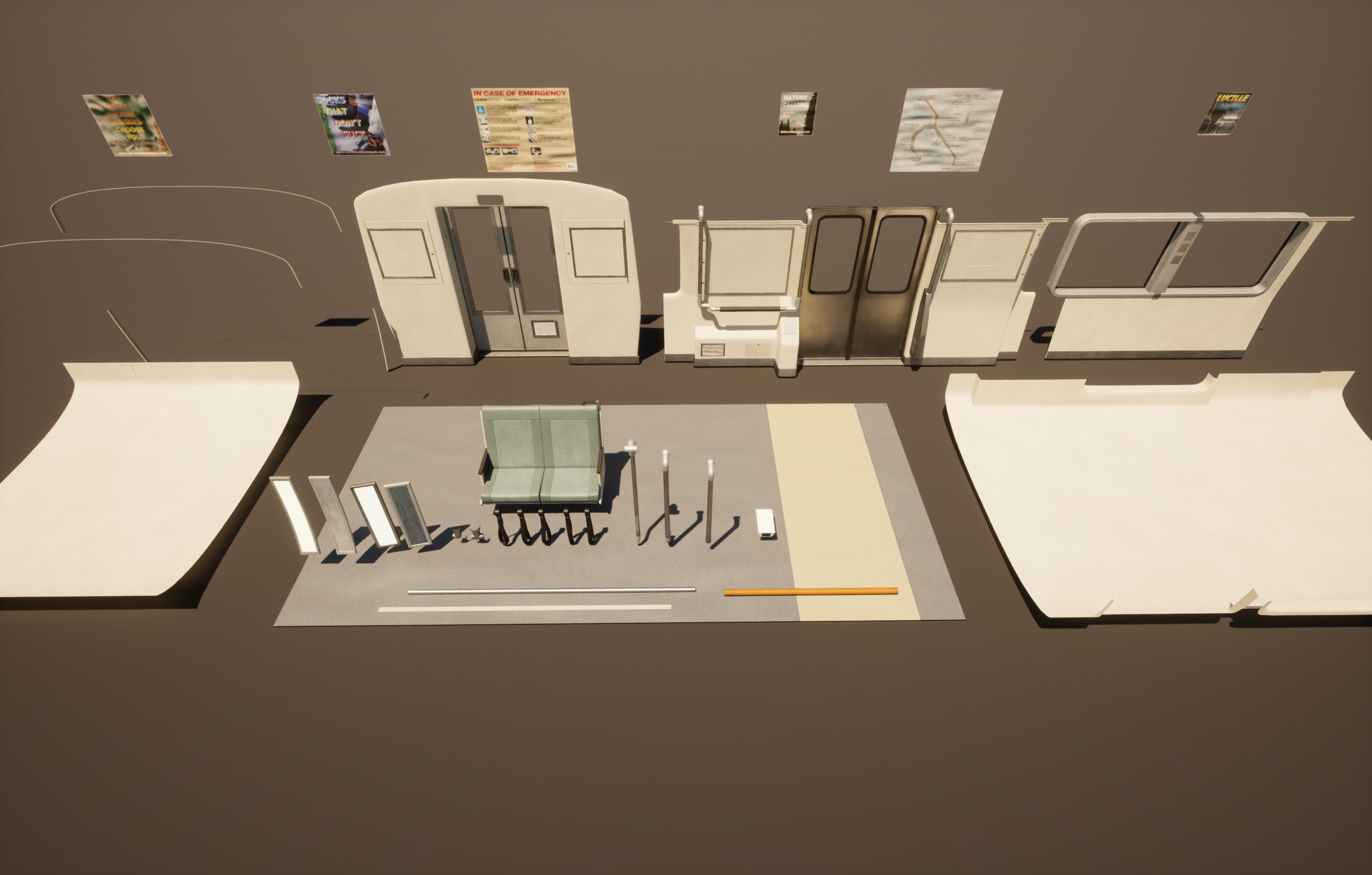Modular Asset List - All built from scratch