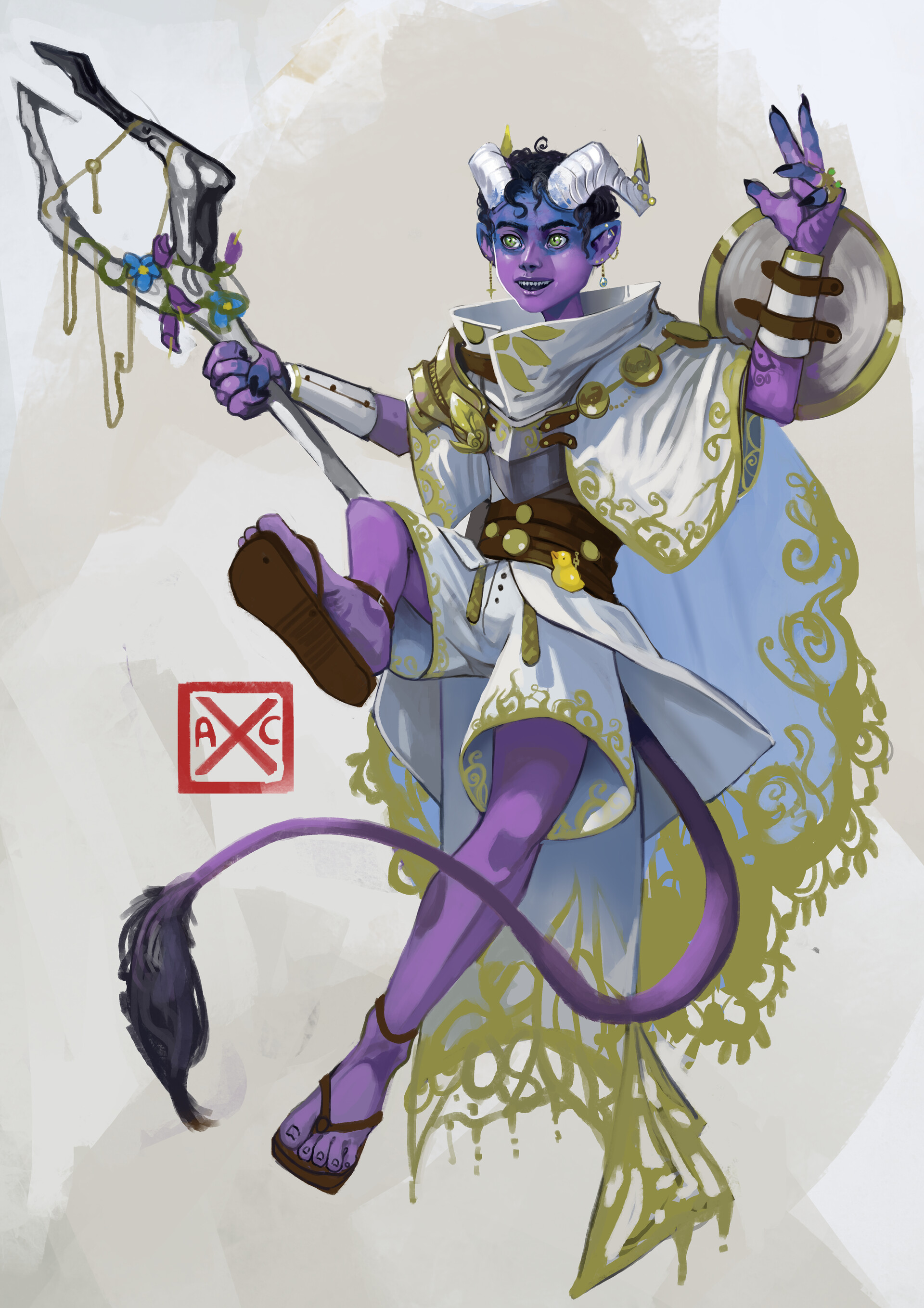 ArtStation DnD Character Art, Cleric