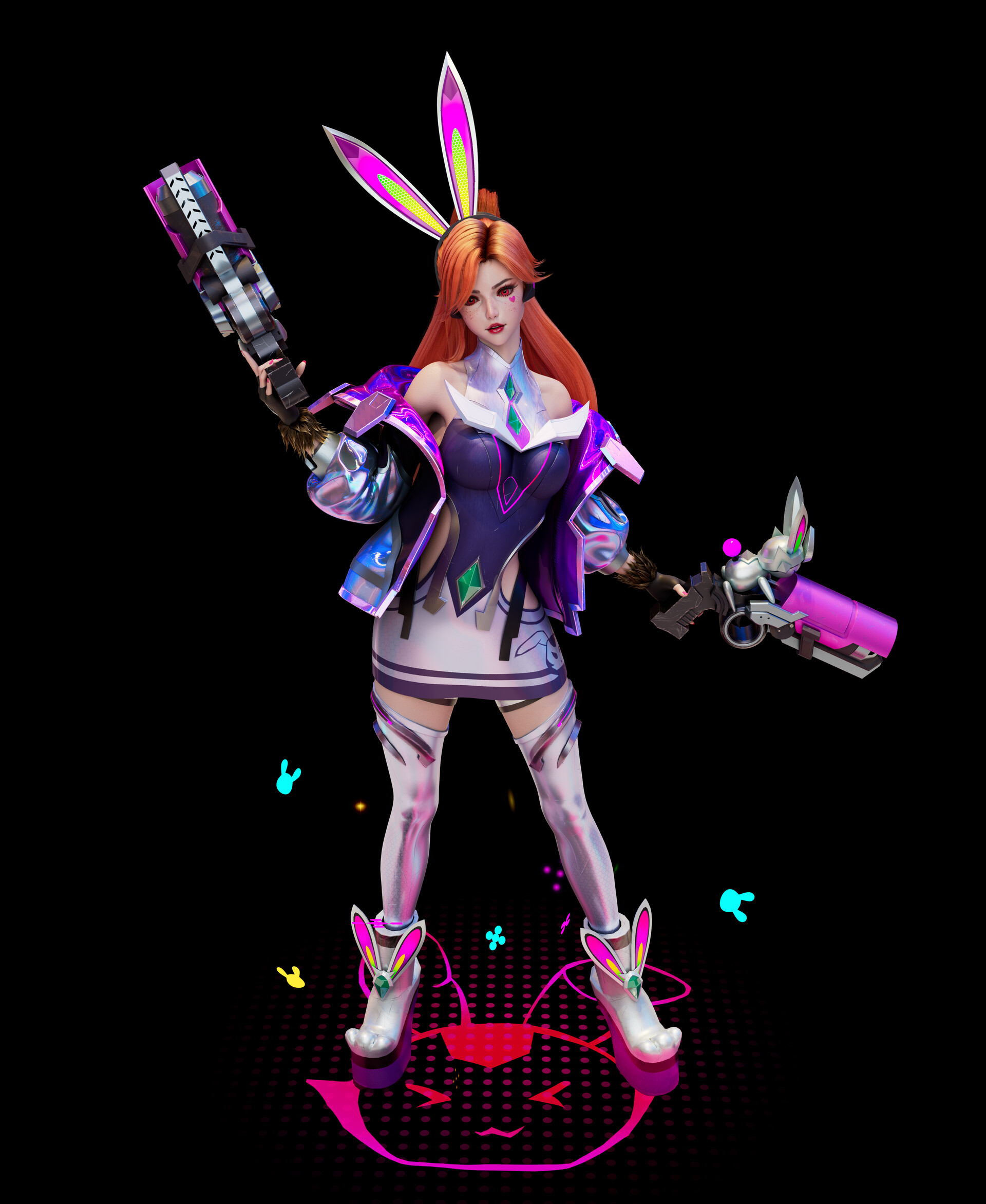 ArtStation Battle Bunny Miss Fortune