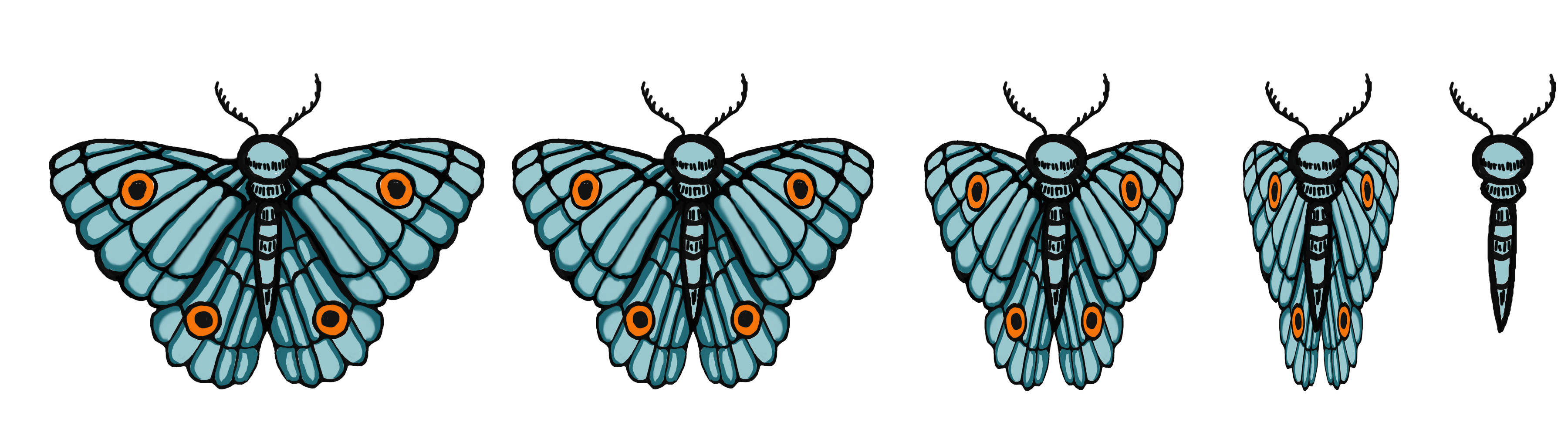 Enemy Moth Sprite 2A