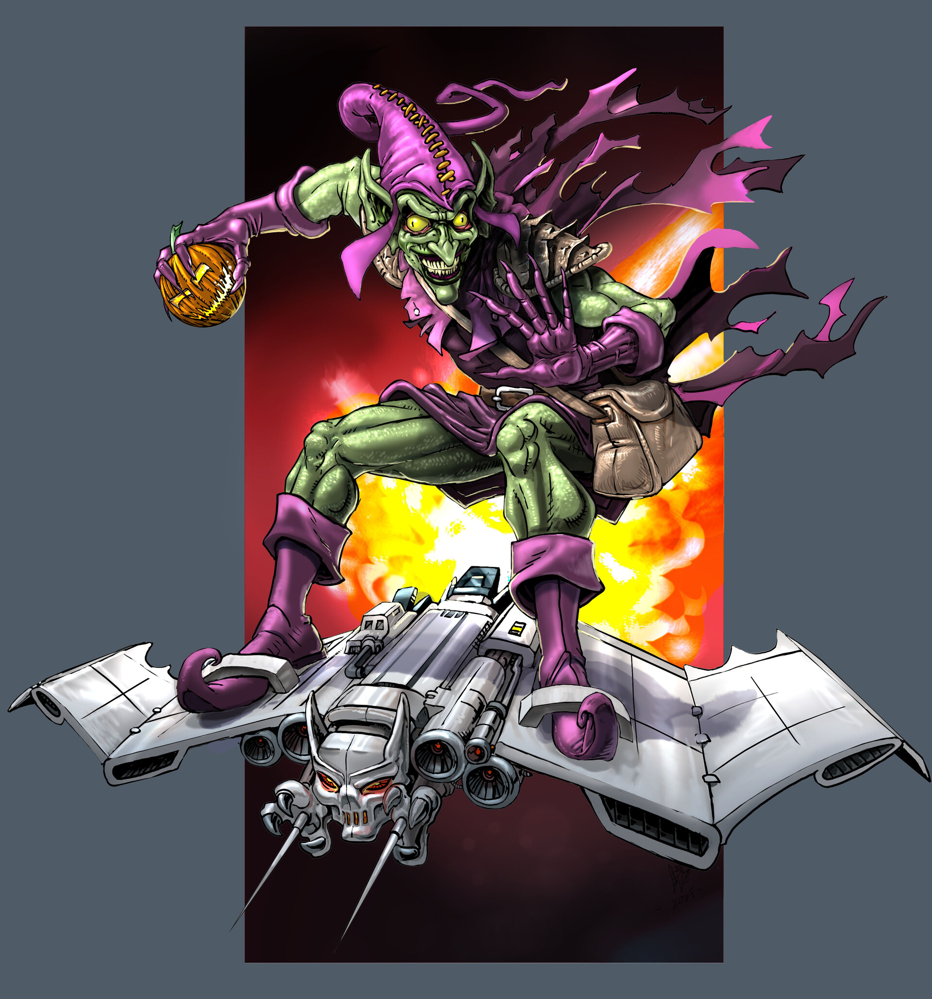 ArtStation The Green Goblin