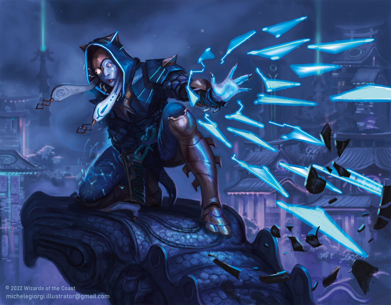 "Futurist Spellthief" -Magic the Gathering 