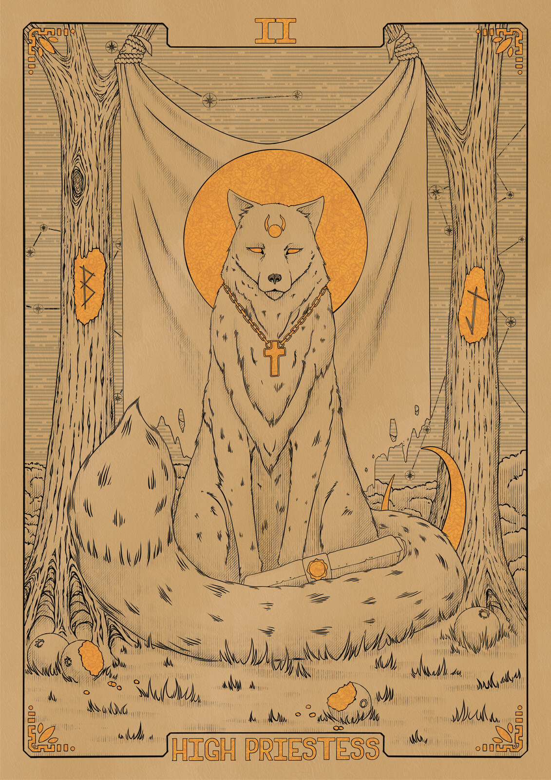 The High Priestess - Tarot
