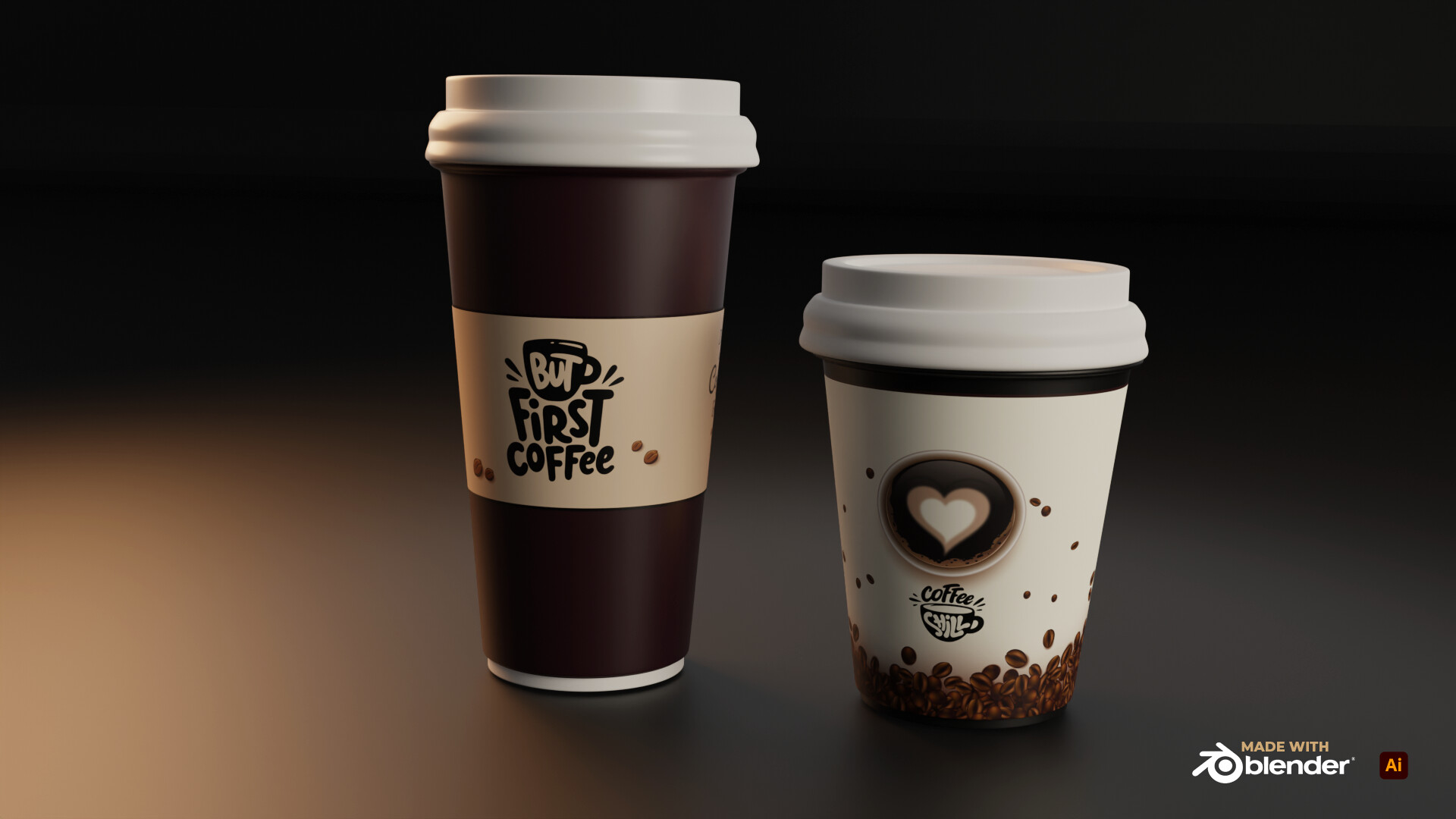 Blender - Coffee cup by Agent-Minnesota on DeviantArt