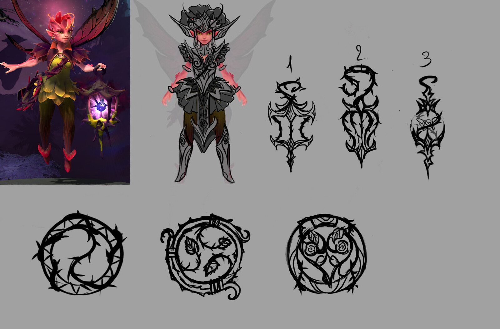Dark willow art