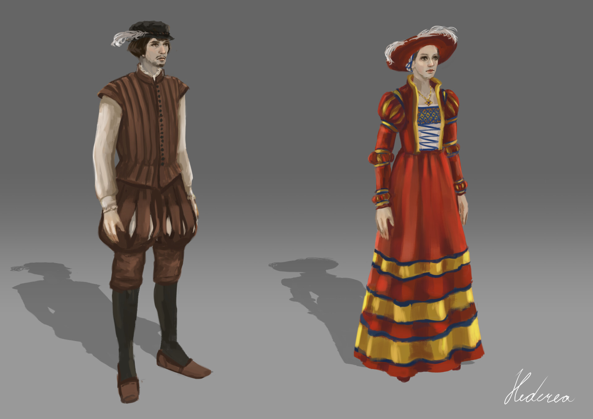 16th sales century fashion