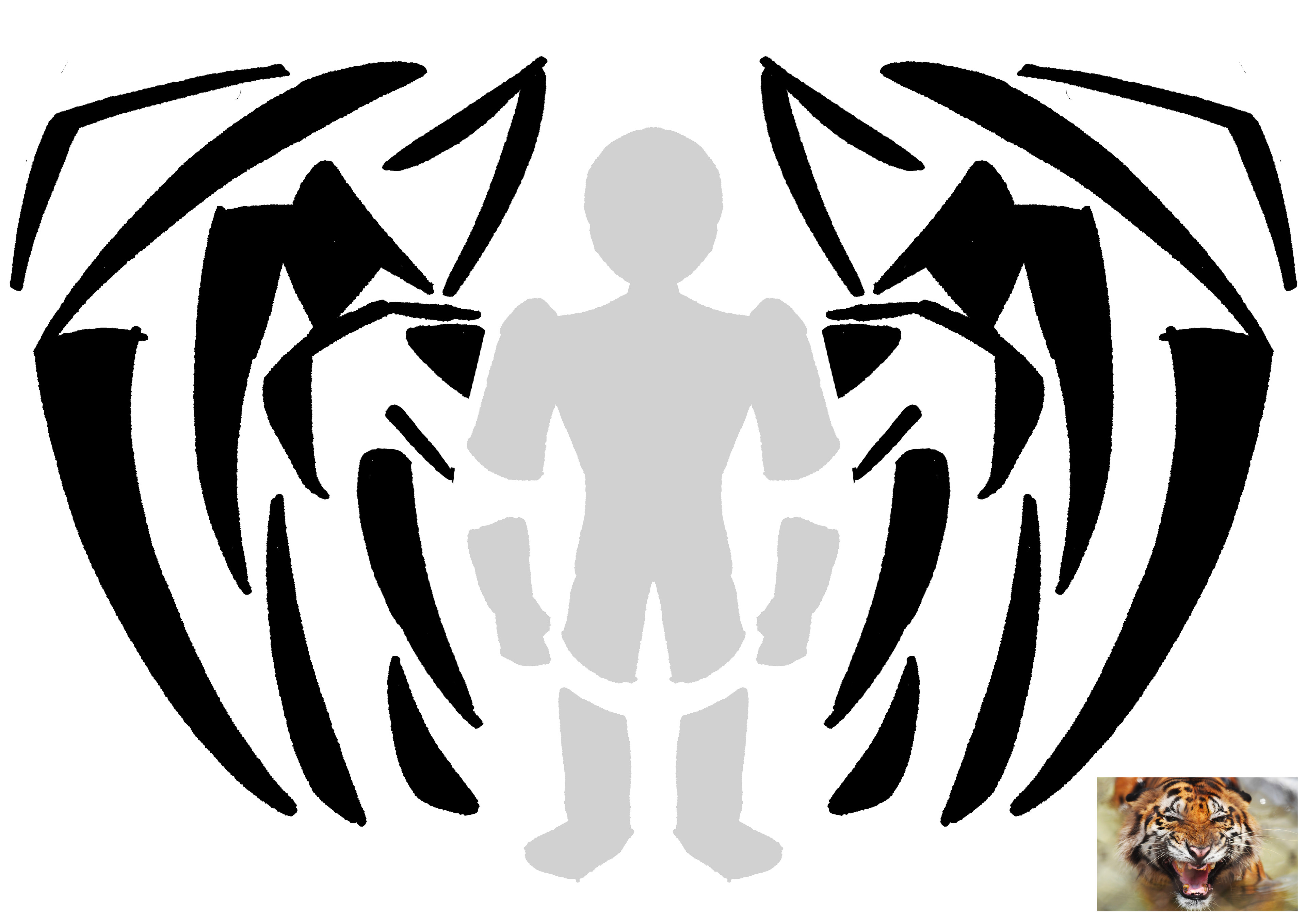 Wing Silhouette 9