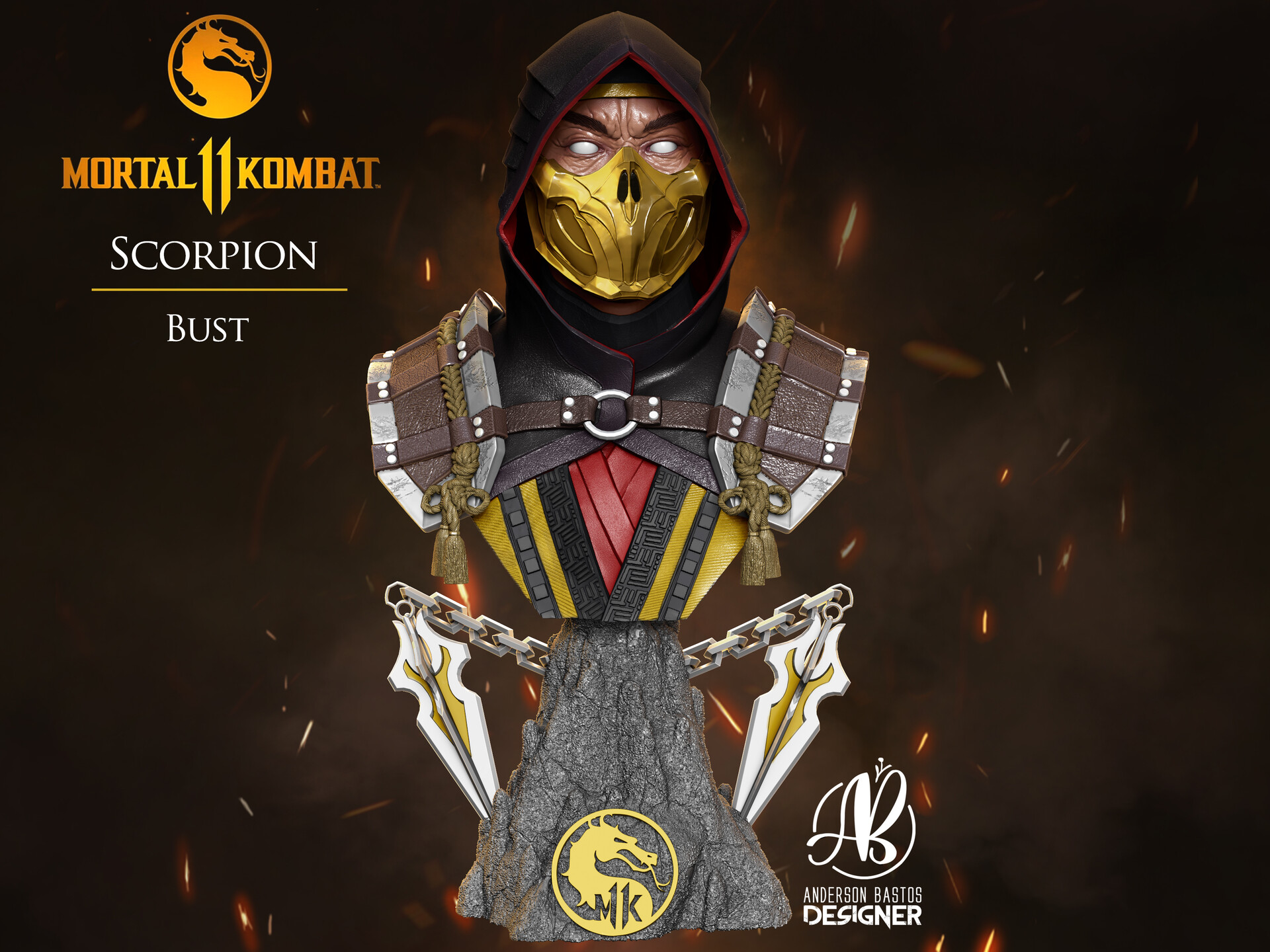 Atacado Games - Novo Visual do Scorpion em Mortal Kombat 11! Novidades  prometidas: - Os jogadores terão total liberdade para customizar os  personagens; - Novos gráficos trarão mais realismo aos ferimentos; 