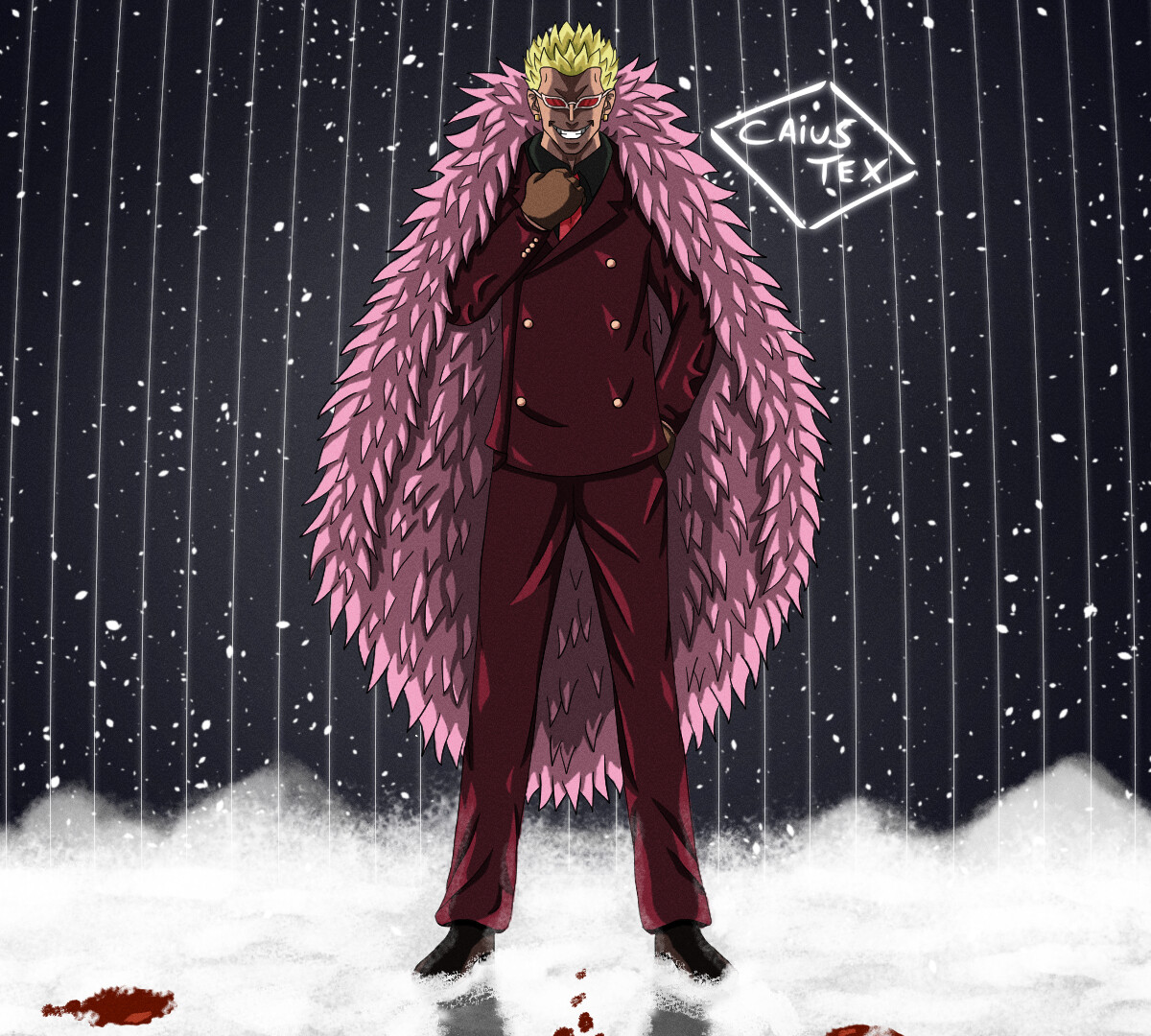 Introduzir 78+ imagem desenhos do doflamingo - br.thptnganamst.edu.vn