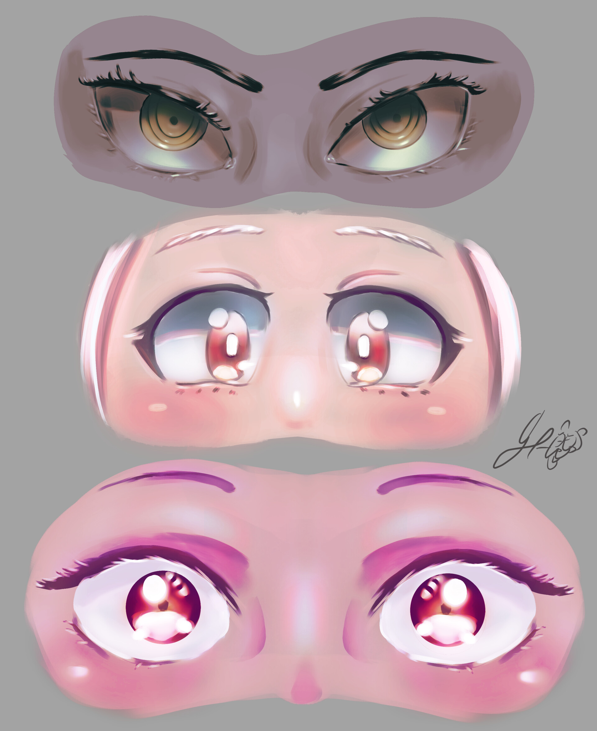Anime eye Drawing reference  Anime eyes, Anime eye drawing, Anime