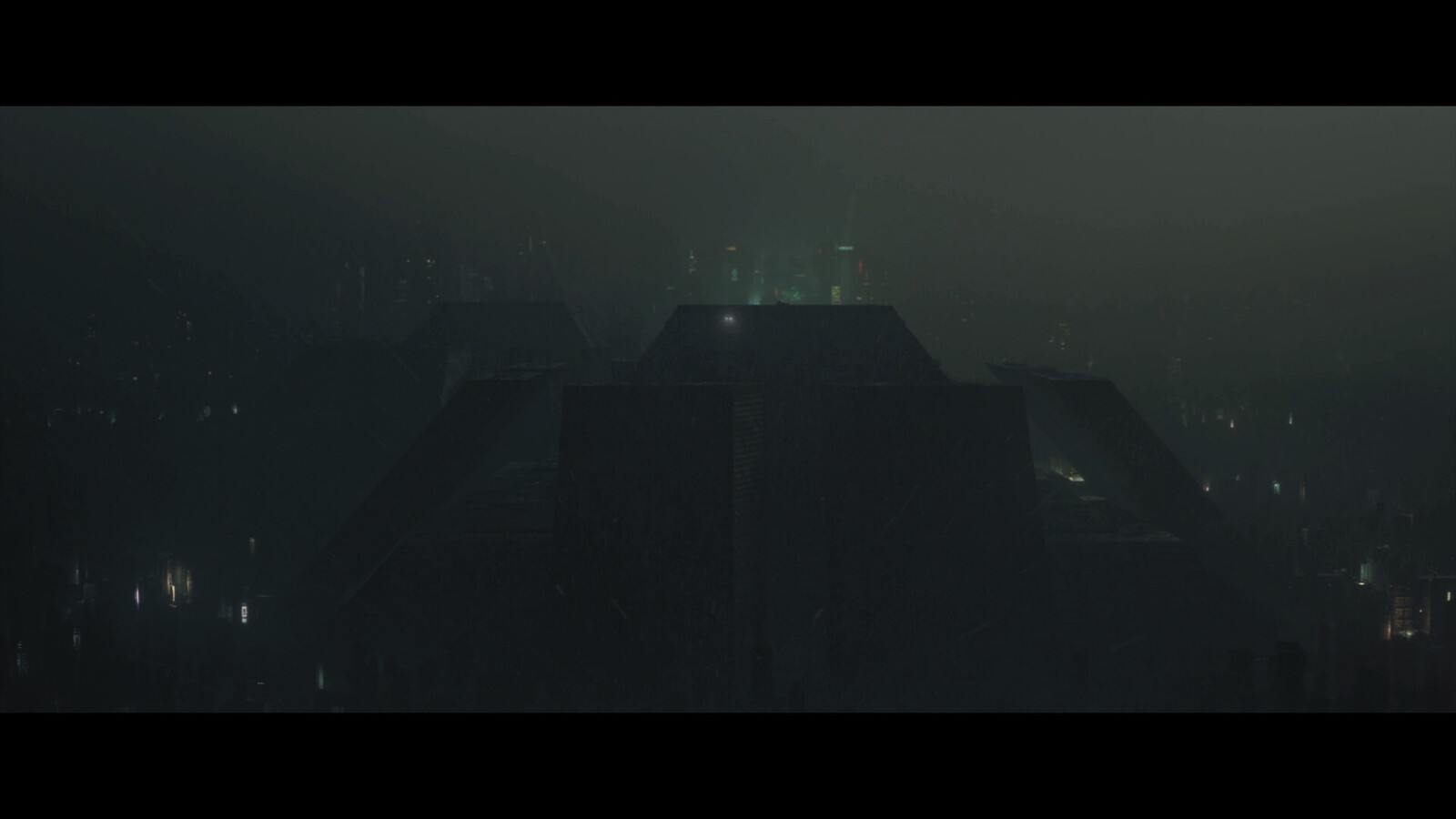 The iconic Tyrell Pyramid asset build plus additional concept of the interior of the top well that was never seen in the original film. Shame though, in the end it was all dark and foggy. hah.