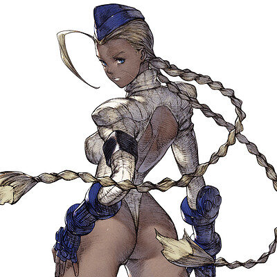 cammy white (street fighter and 1 more) drawn by kotatsu_(g-rough