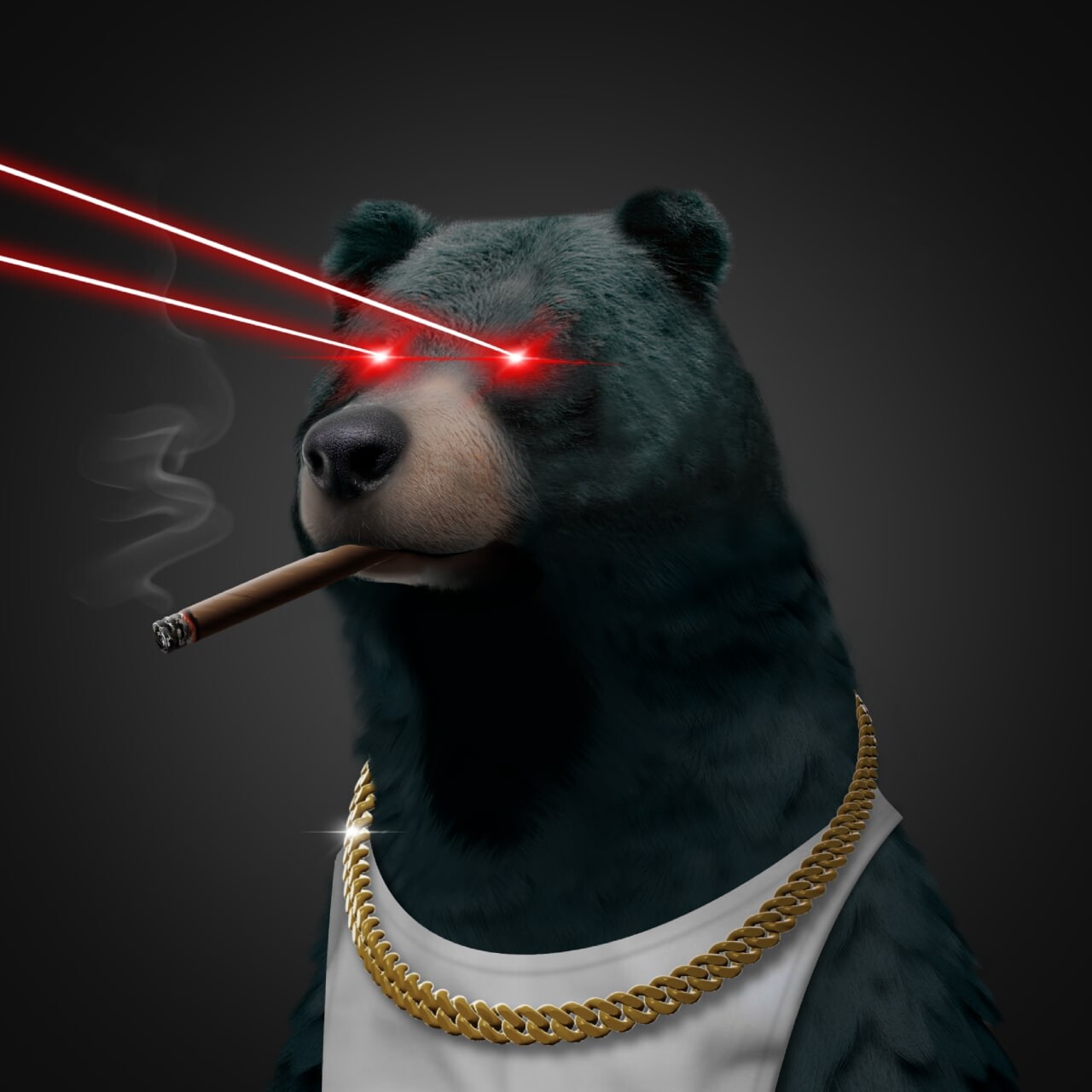 ArtStation - Bored bear nft