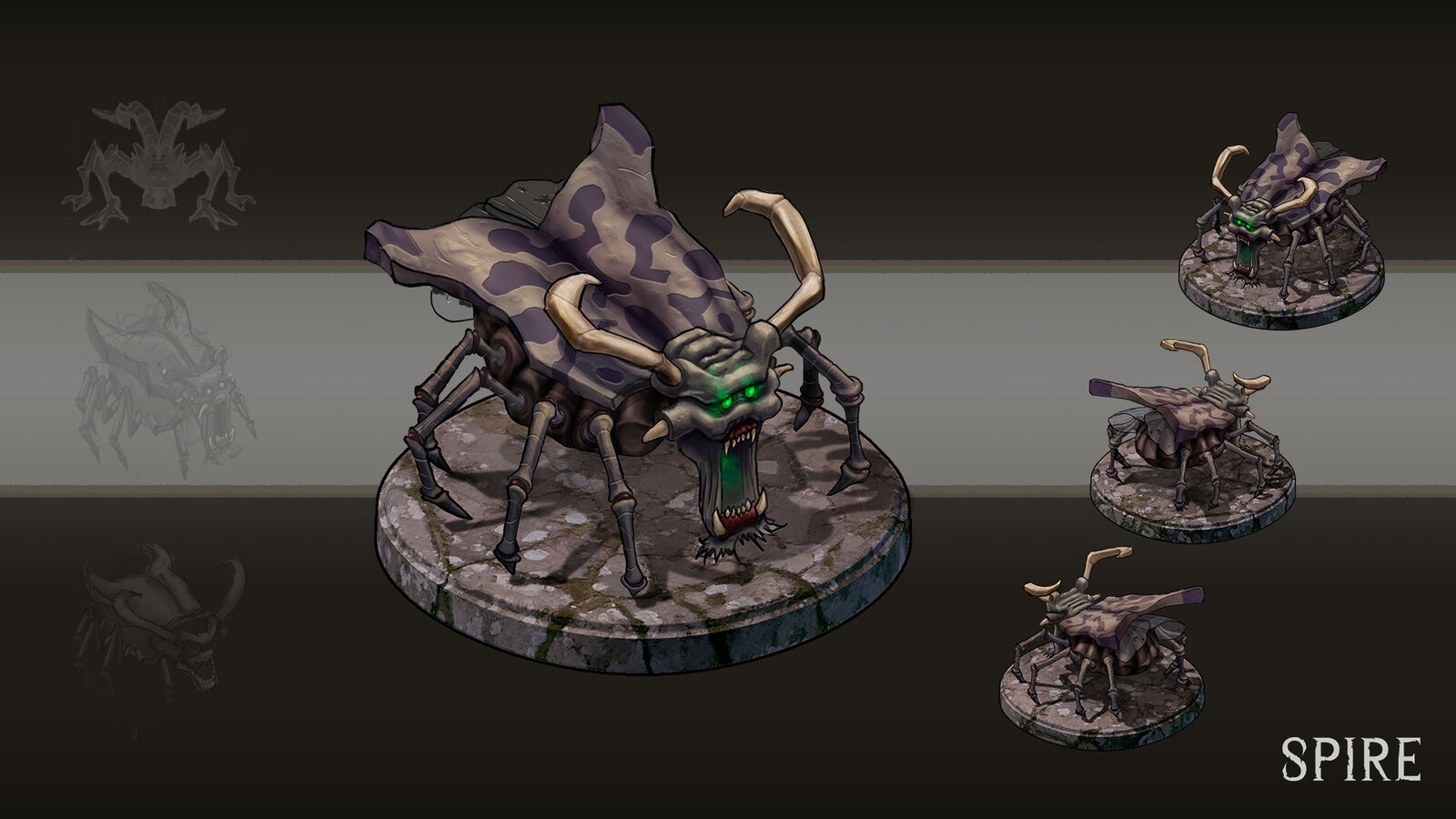 Dark Spider beetle