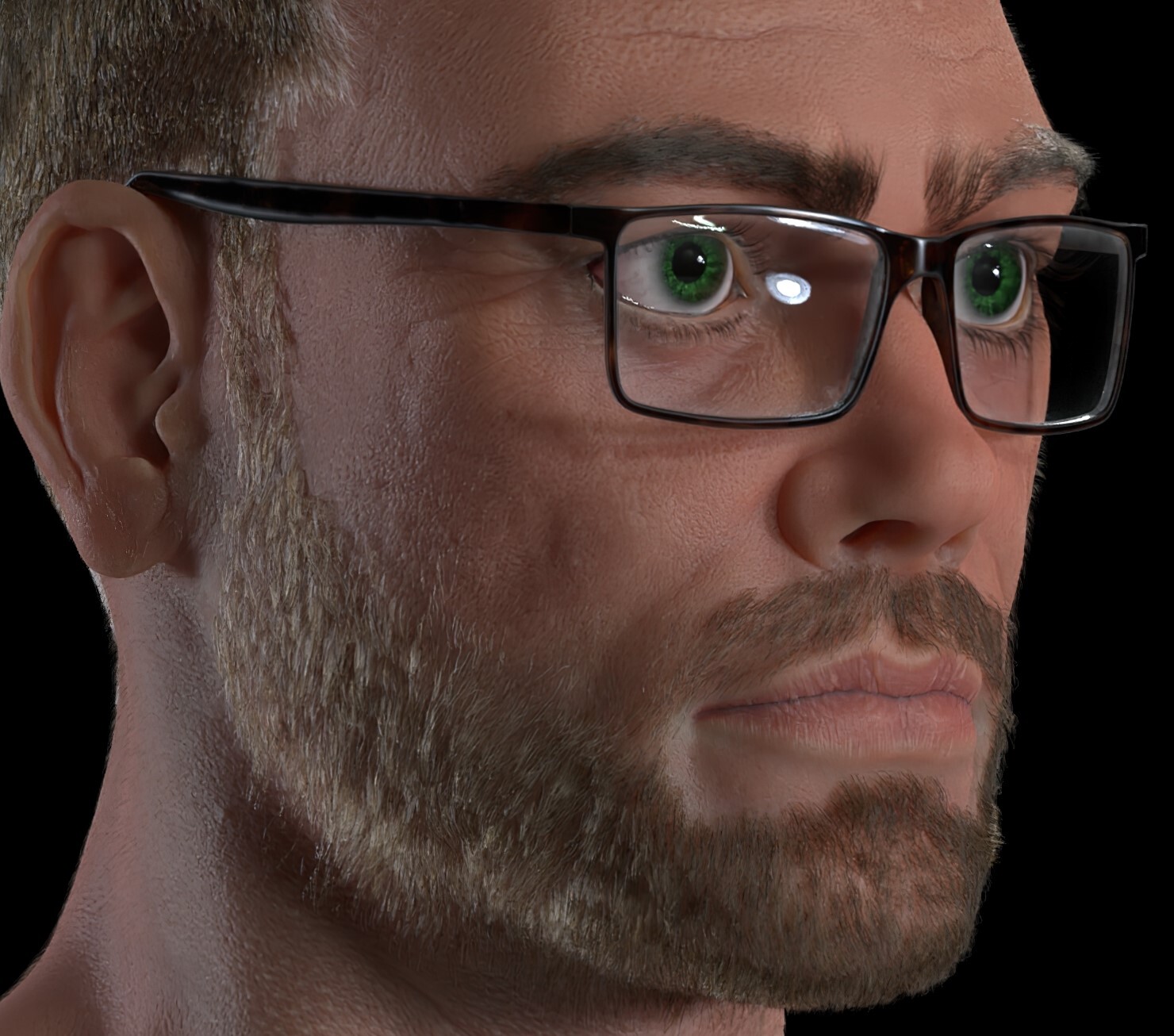 ArtStation Realistic Human Head