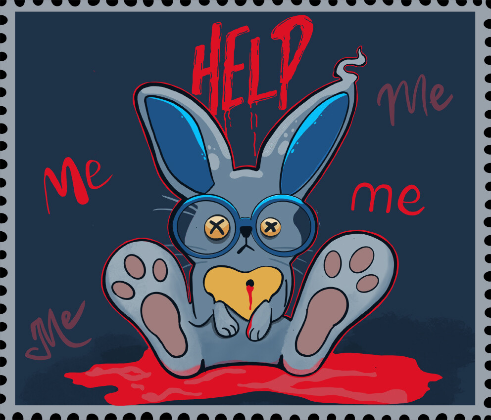 Rabbit. Help me.