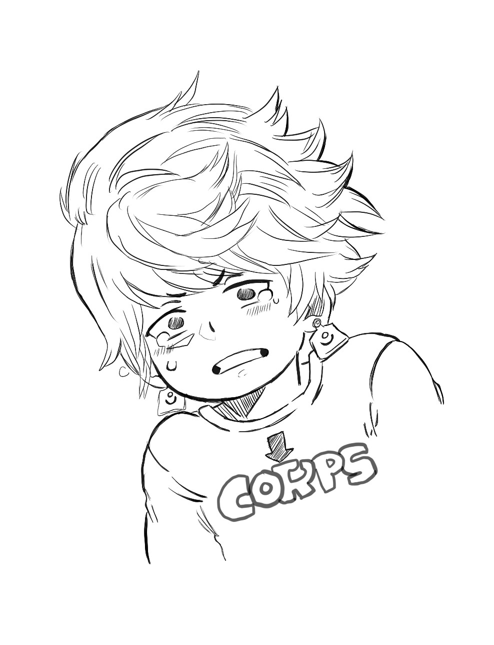Devil Piggy Roblox para colorir