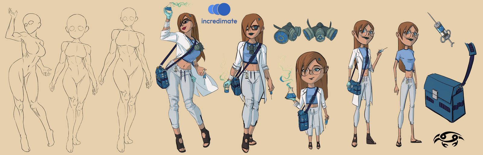 Girl Character Concept 