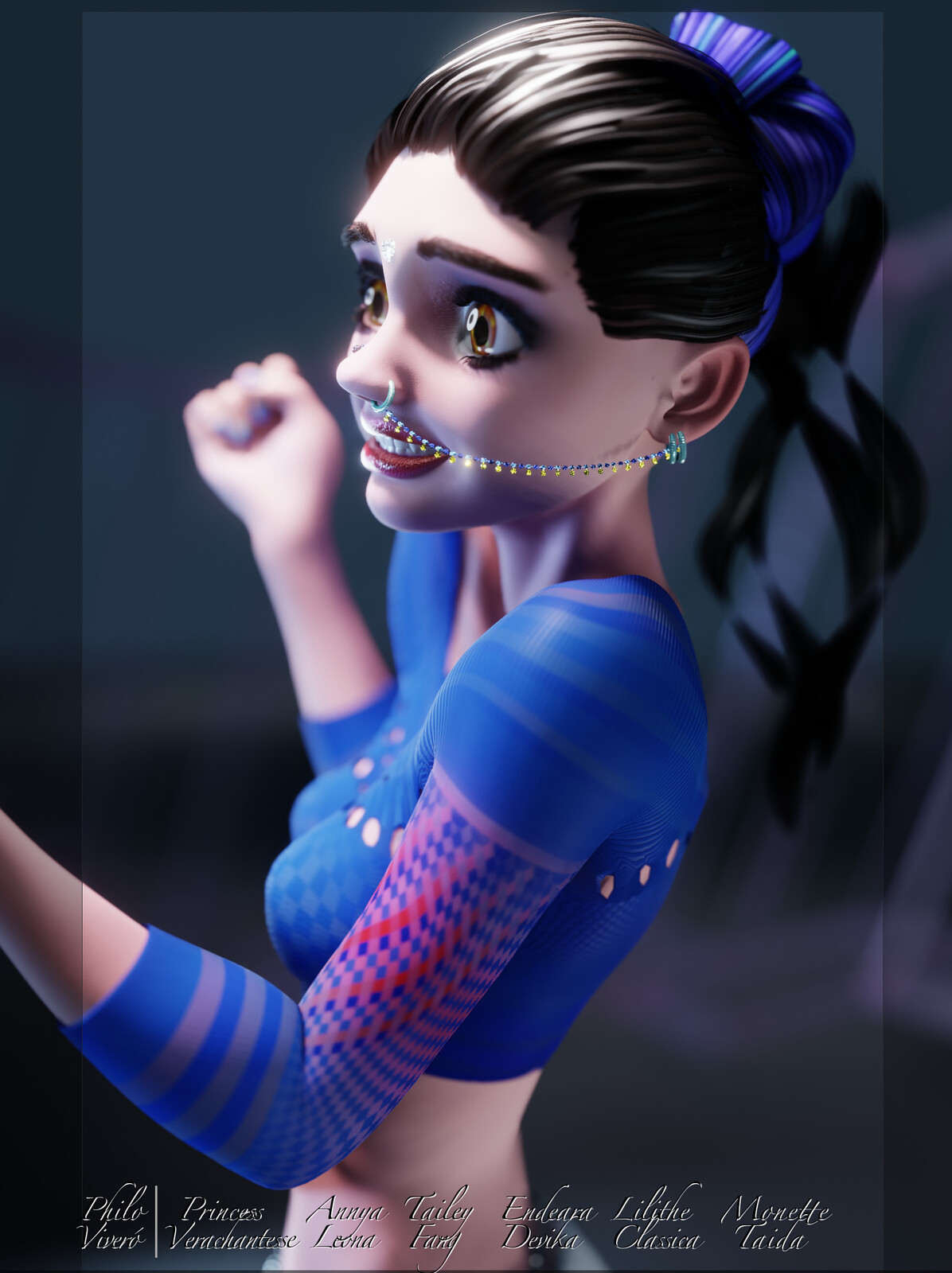 Blue and White I