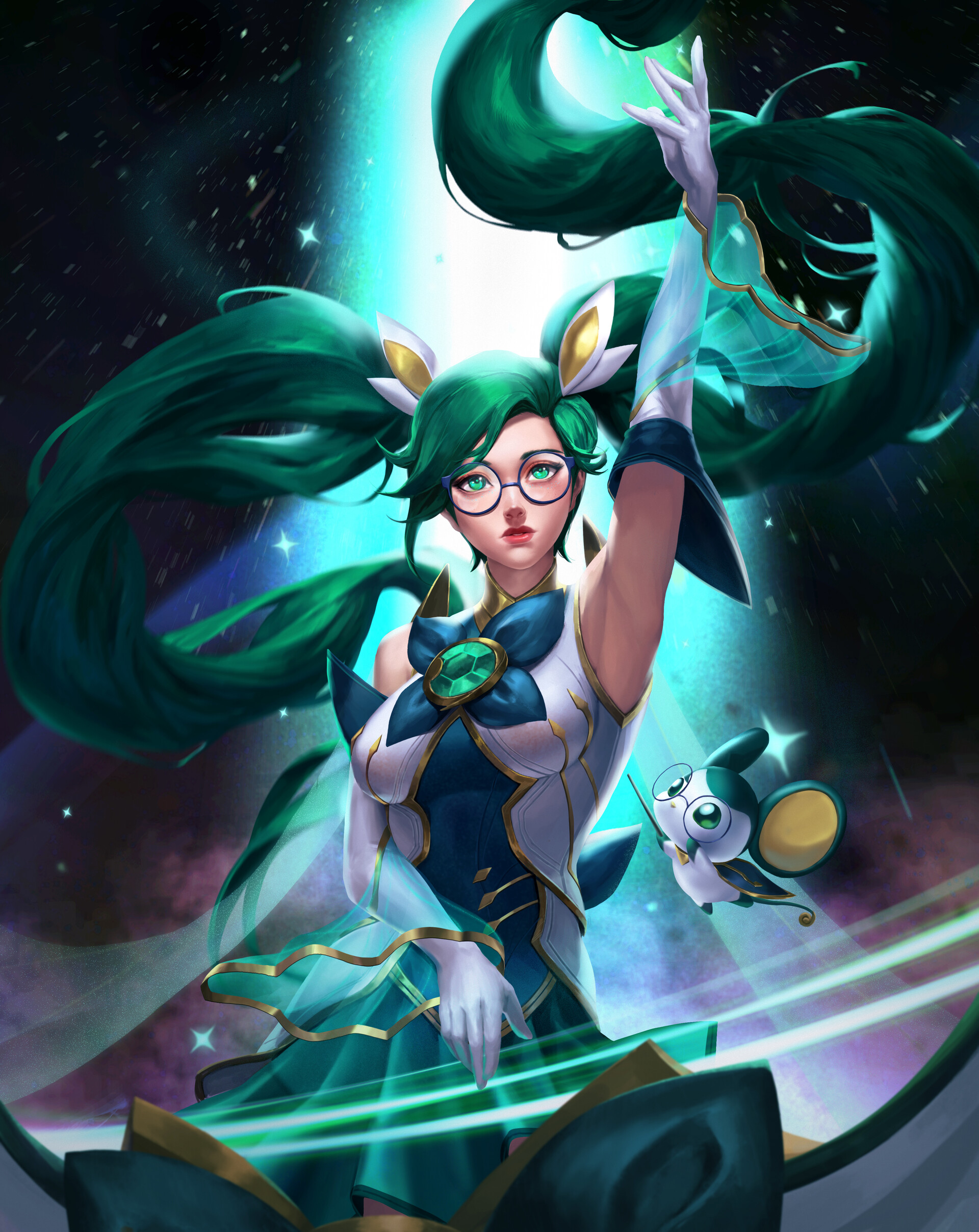 ArtStation Star Guardian Sona Fan Art(04)