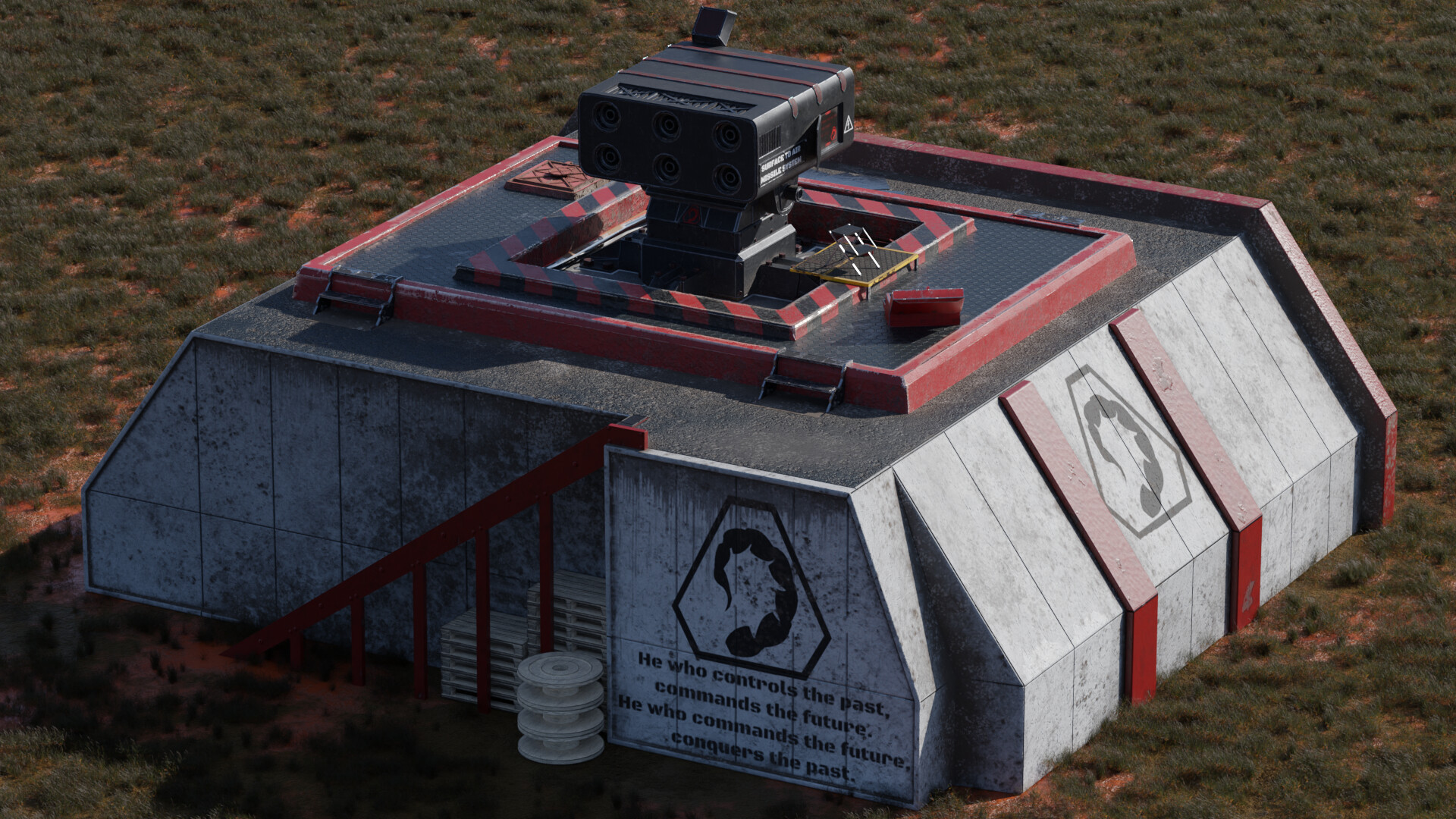 Jordan-lee Howen - Reimagined SAM Site from Command