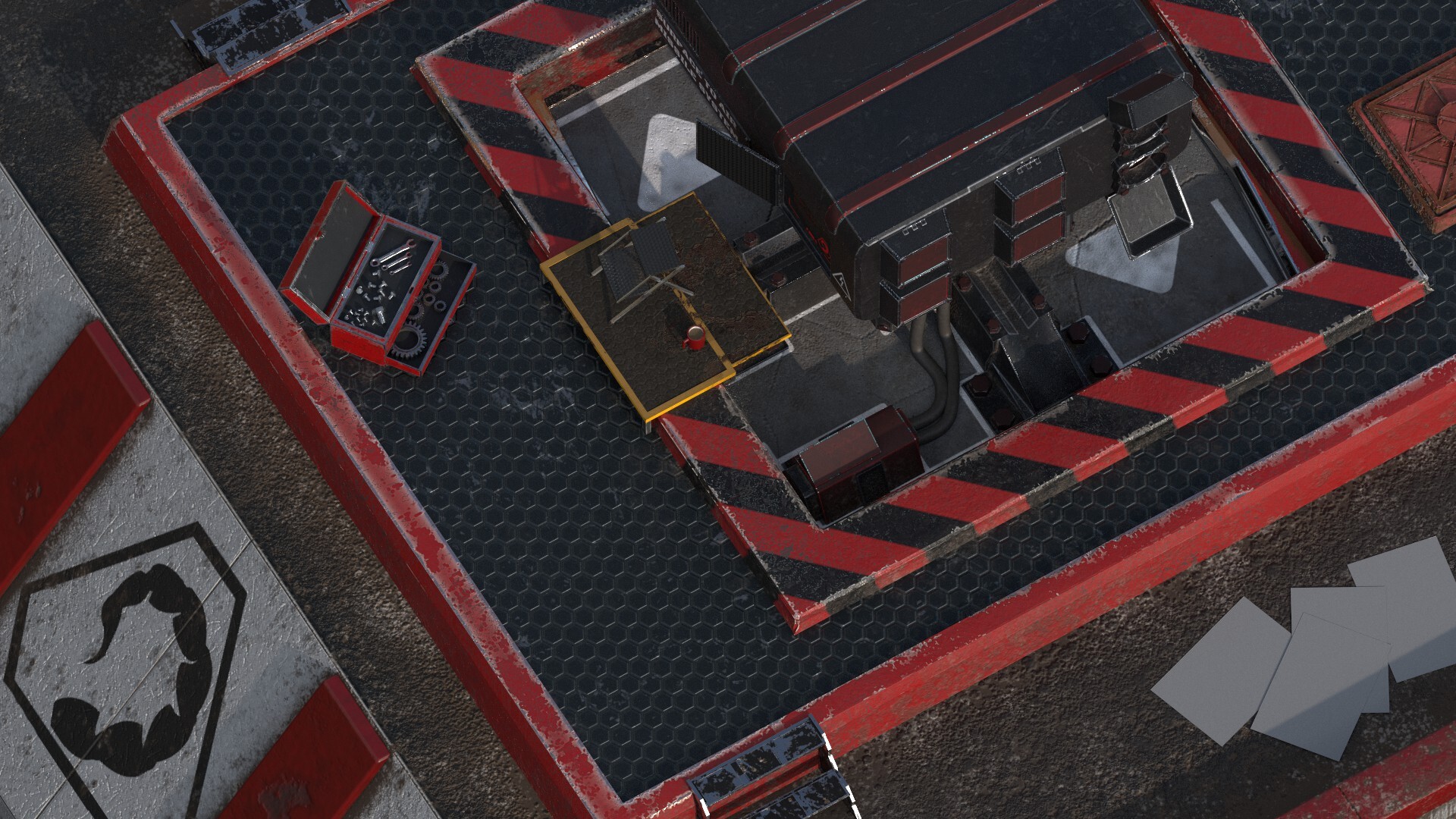 Jordan-lee Howen - Reimagined SAM Site from Command