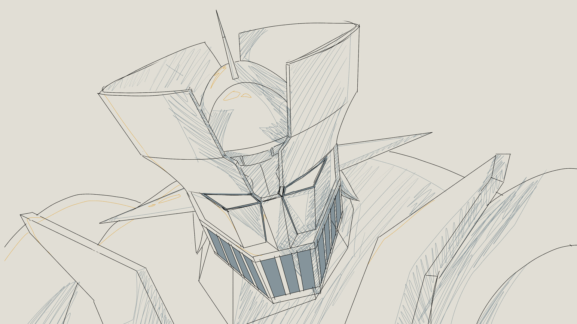 ArtStation - Mazinger Z | Full color fanart