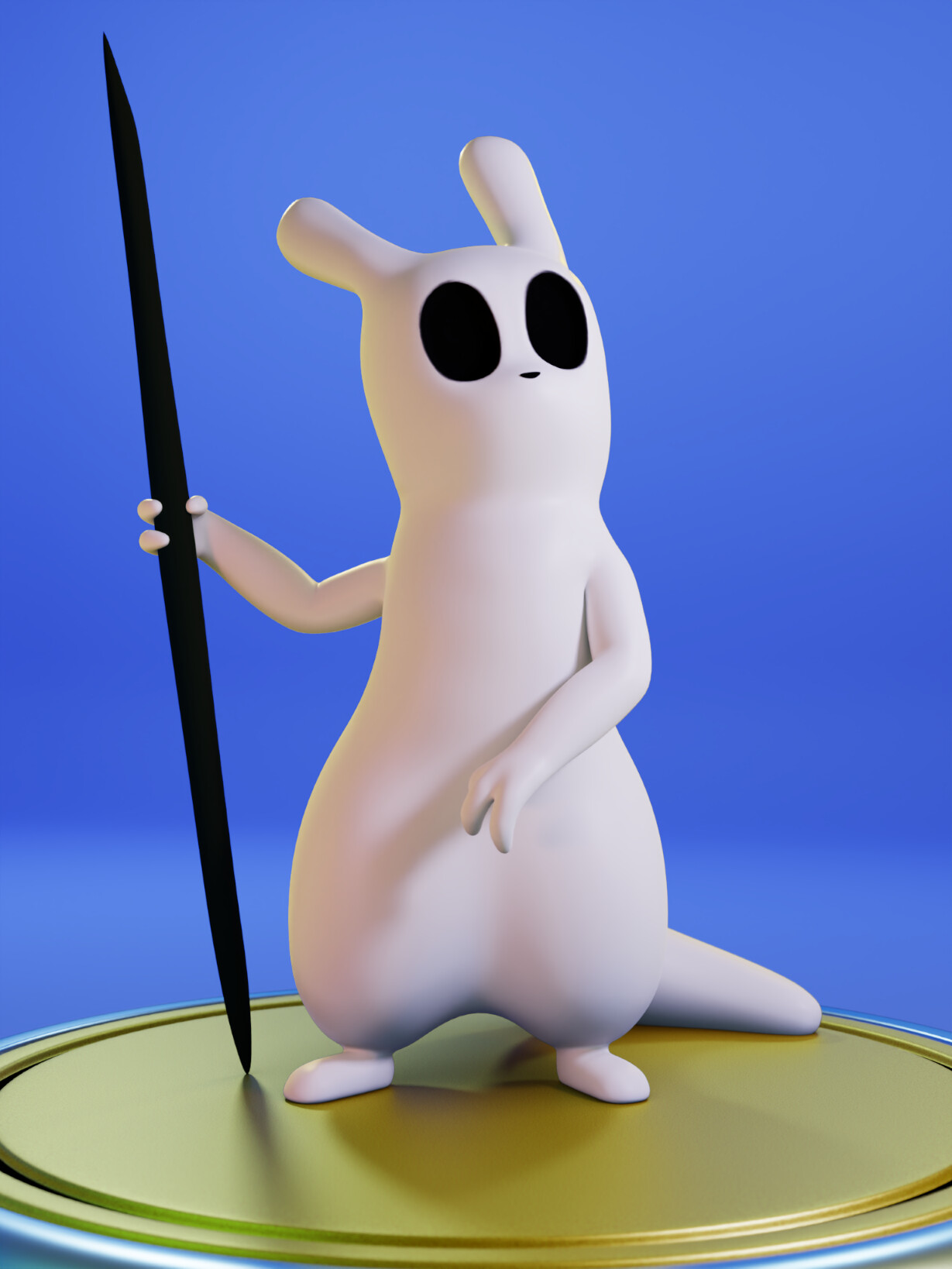 Slugcat 3D Model