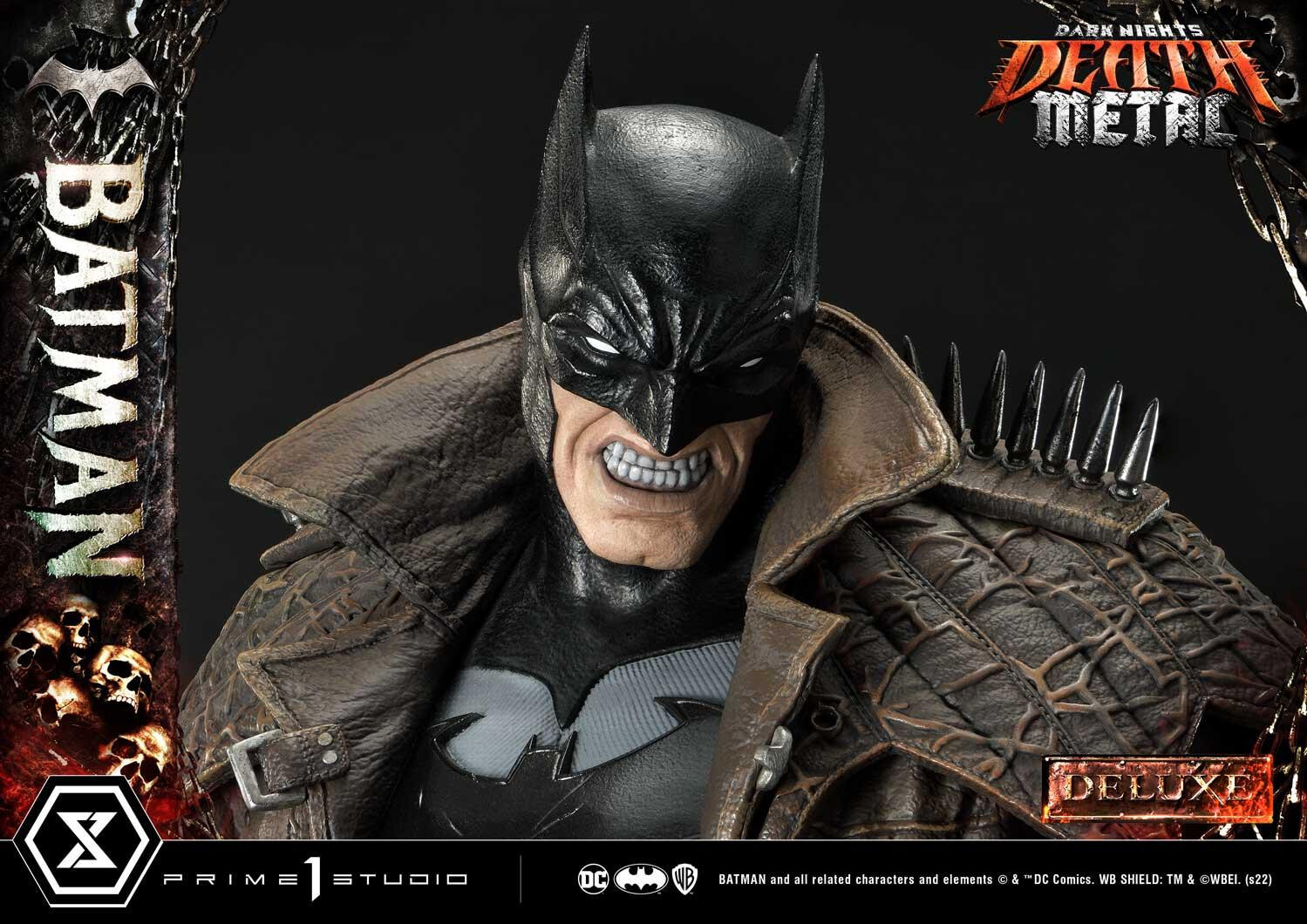 Death Metal Batman, I responsible for fix the portraits, some fixes on clothing, and overall composition. sculptor by Jesse Sandifer