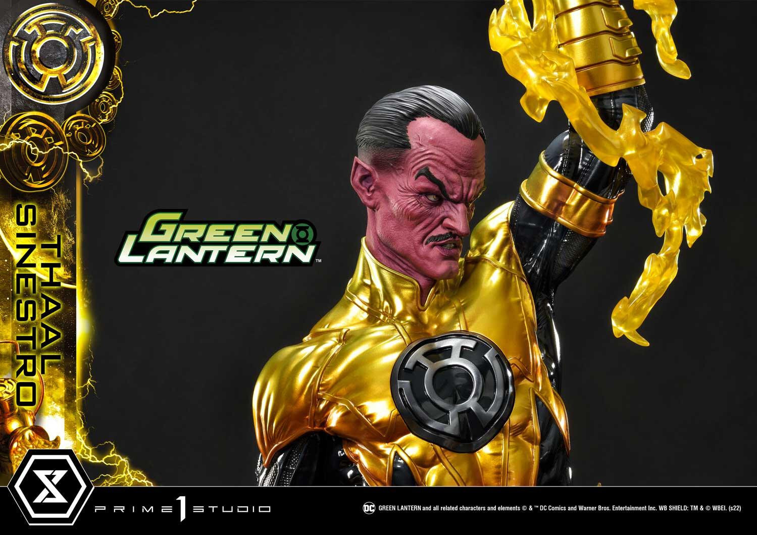 Sinestro. I was responsible for the portraits fix, sculptor by Caio Fantini