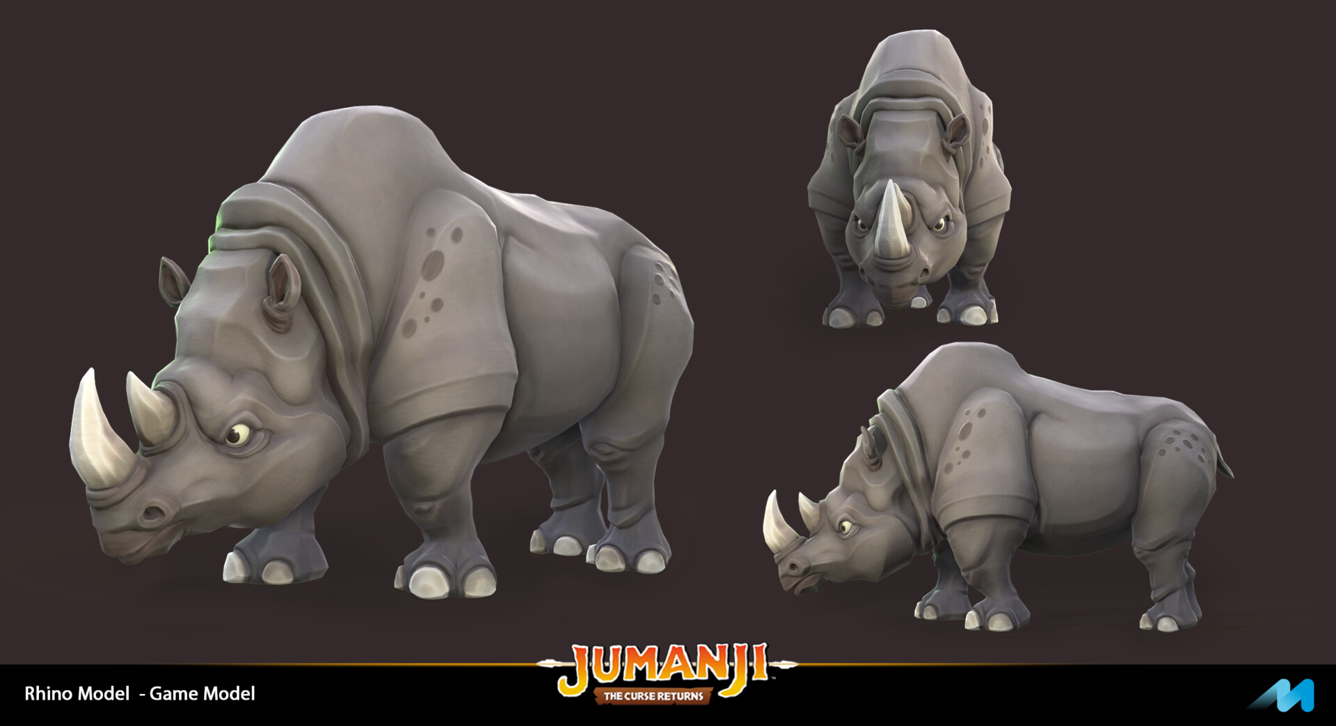 Jumanji Rhinoceros