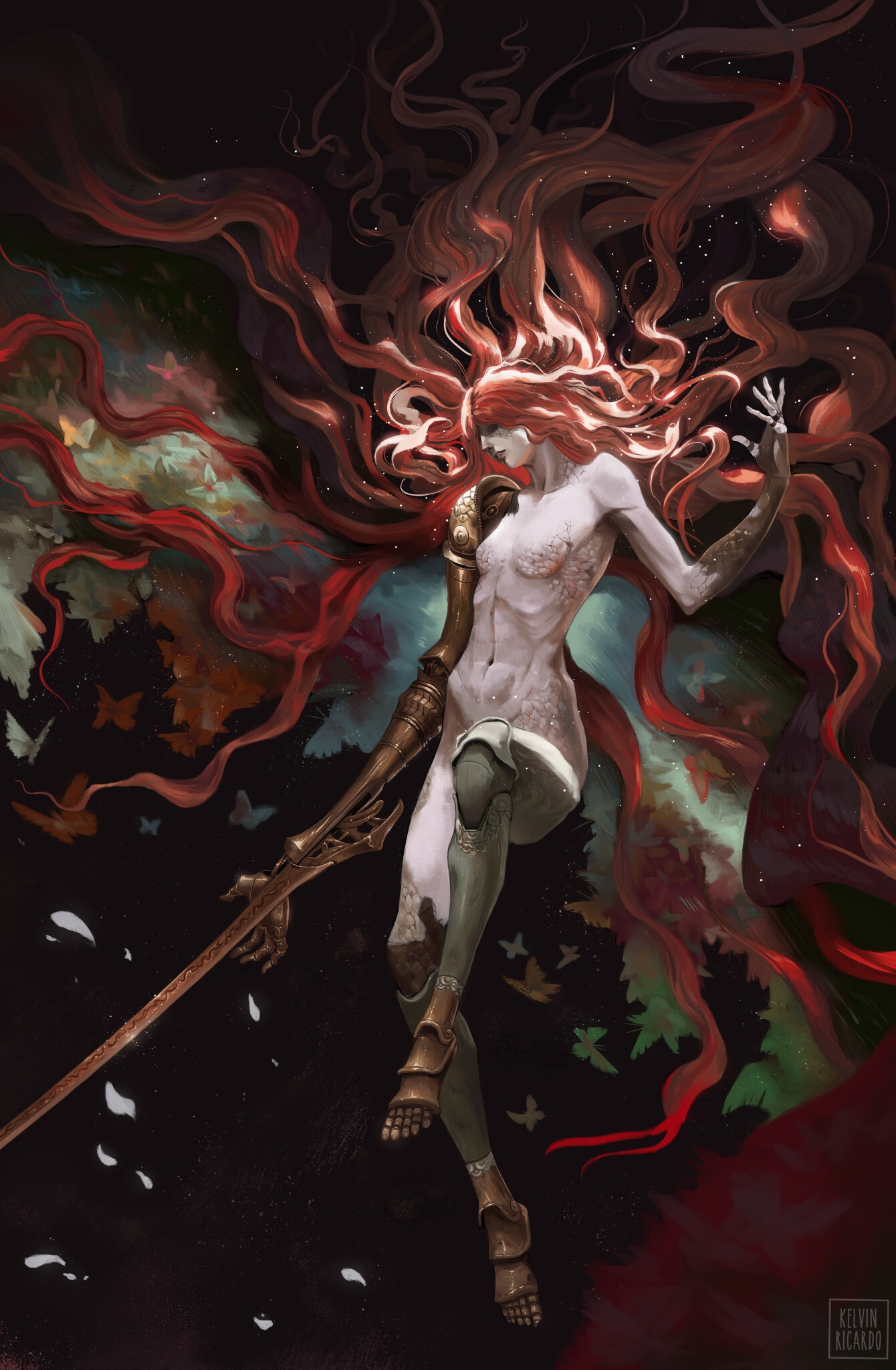 Malenia Goddess of Rot - Elden Ring Fan Art - ZBrushCentral