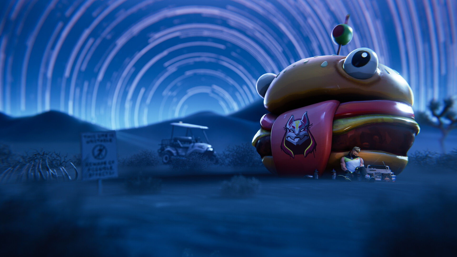ArtStation - Undurr The Stars | Drift Fortnite Artwork | Loading Screen  Remake, image size:1920x1080